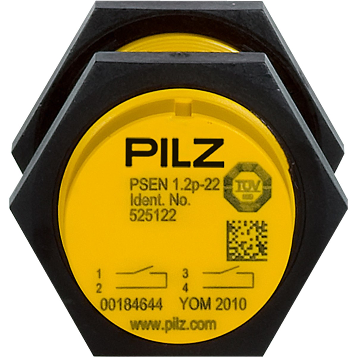 PILZ 525122, PSEN 1.2p-22/8mm/Ix1/1 Switch
