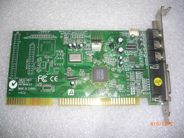 CRYSTAL SOUND AW35/AW37 97915-1.3 48.18608.013 ISA SOUND CARD