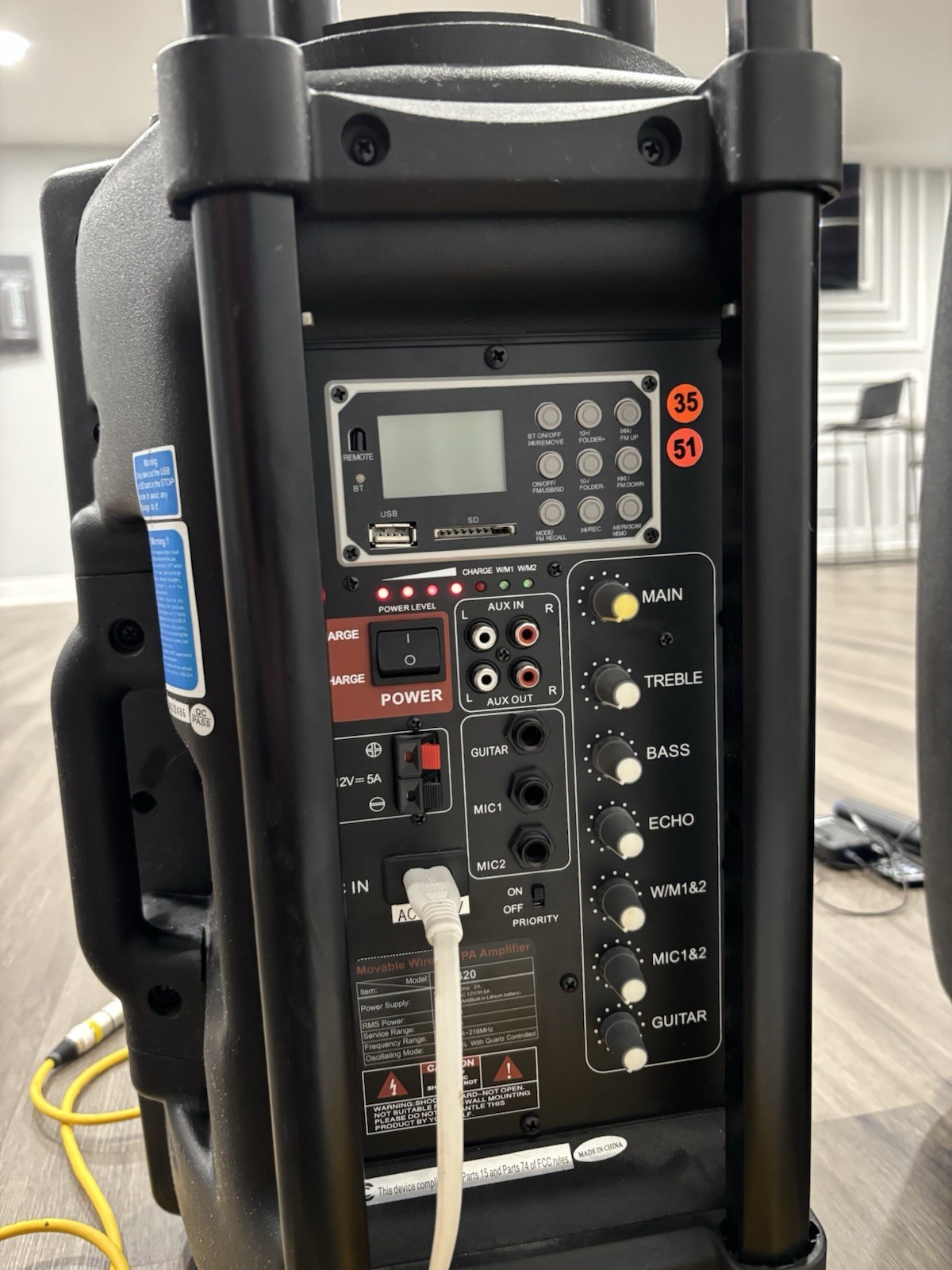 Portable PA Speaker Bundle – Fully Working (Tested)