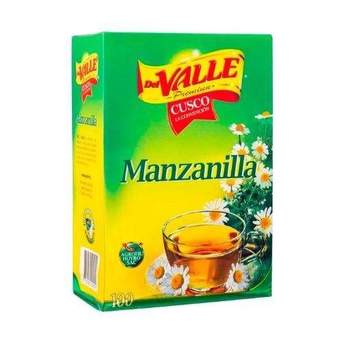 Del Valle Te  Manzanilla  -  100- BAGS - Cajas Peruvian