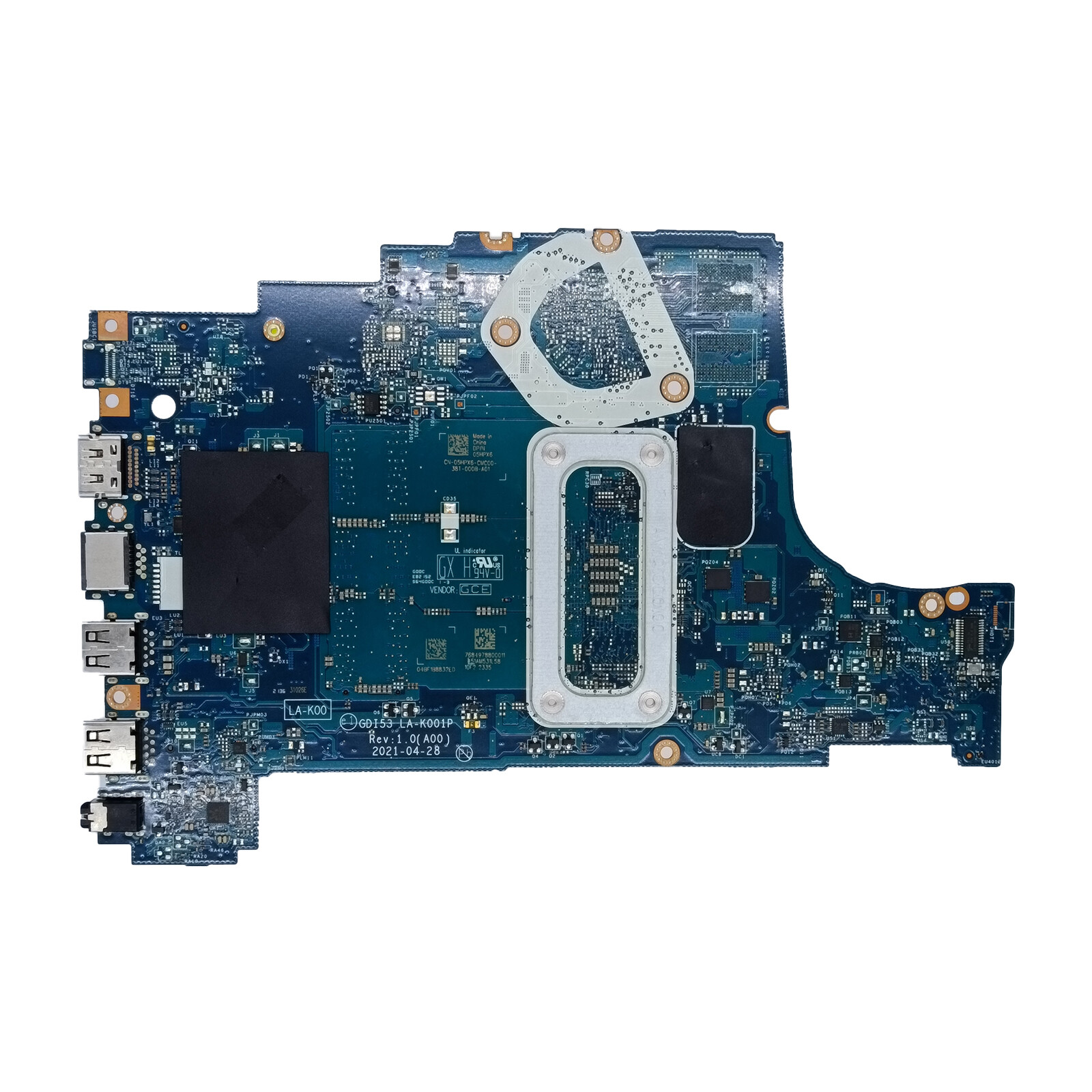 05HPX6 For Dell Inspiron 3505 Motherboard GDI53 LA-K001P YM3450C4T4MFG R5-3450U