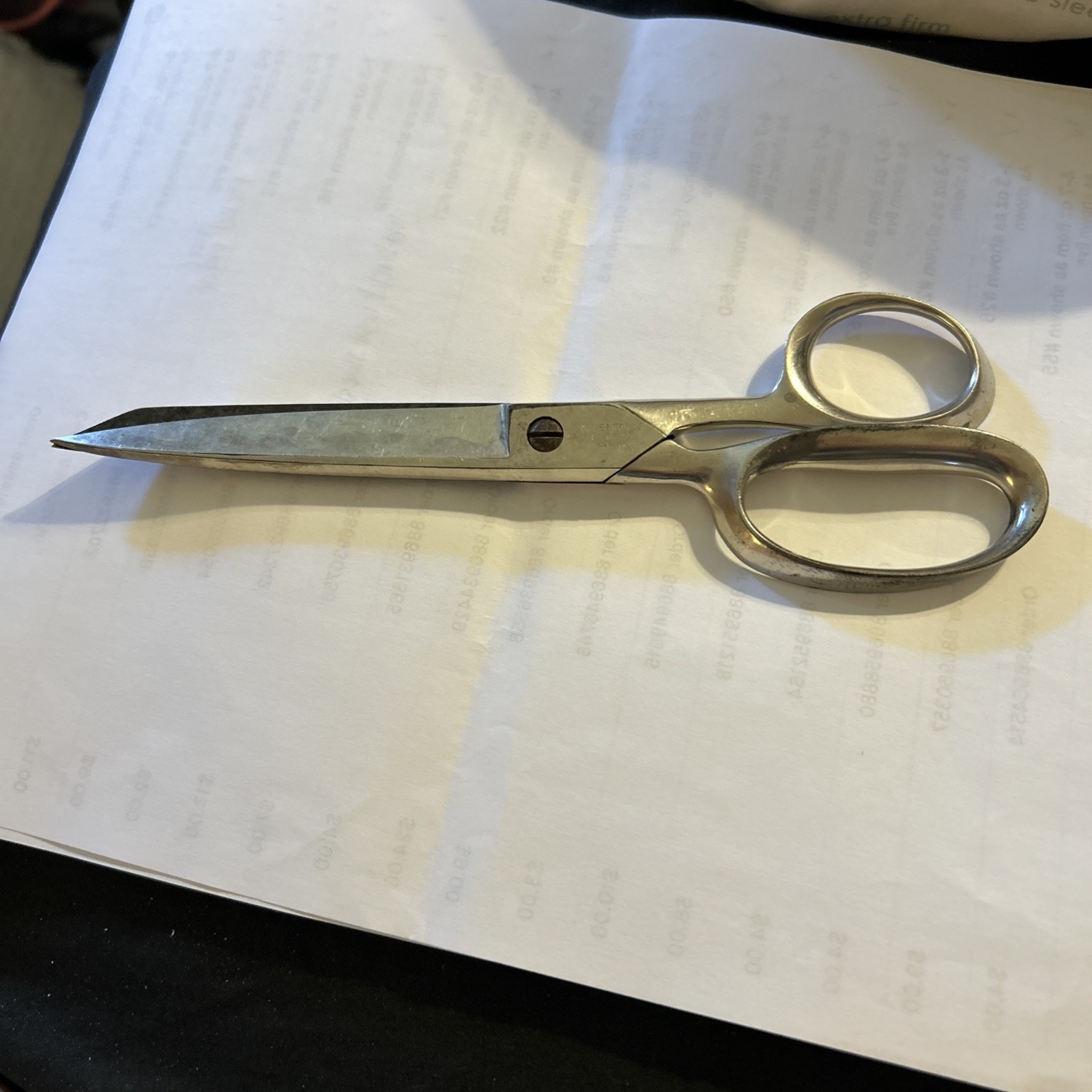 Vintage Allentown Cutlery Co 7-1/2" Scissors In Good Condition