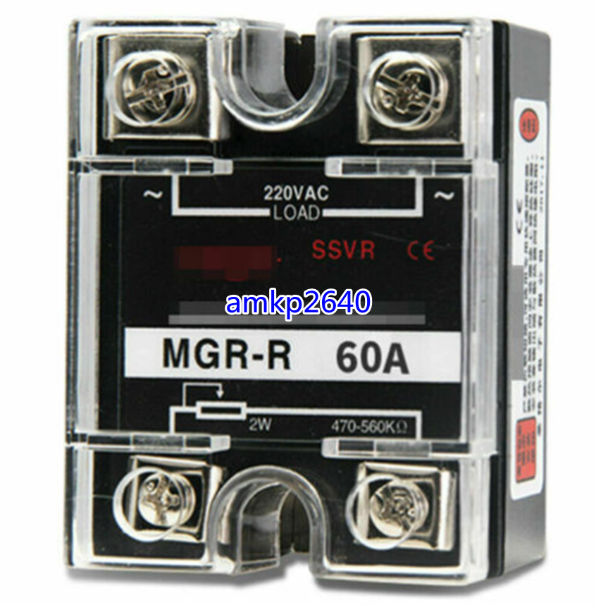 SSVR 60A 220/380VAC MGR-R for Mager Single-phase Solid State Voltage Regulator