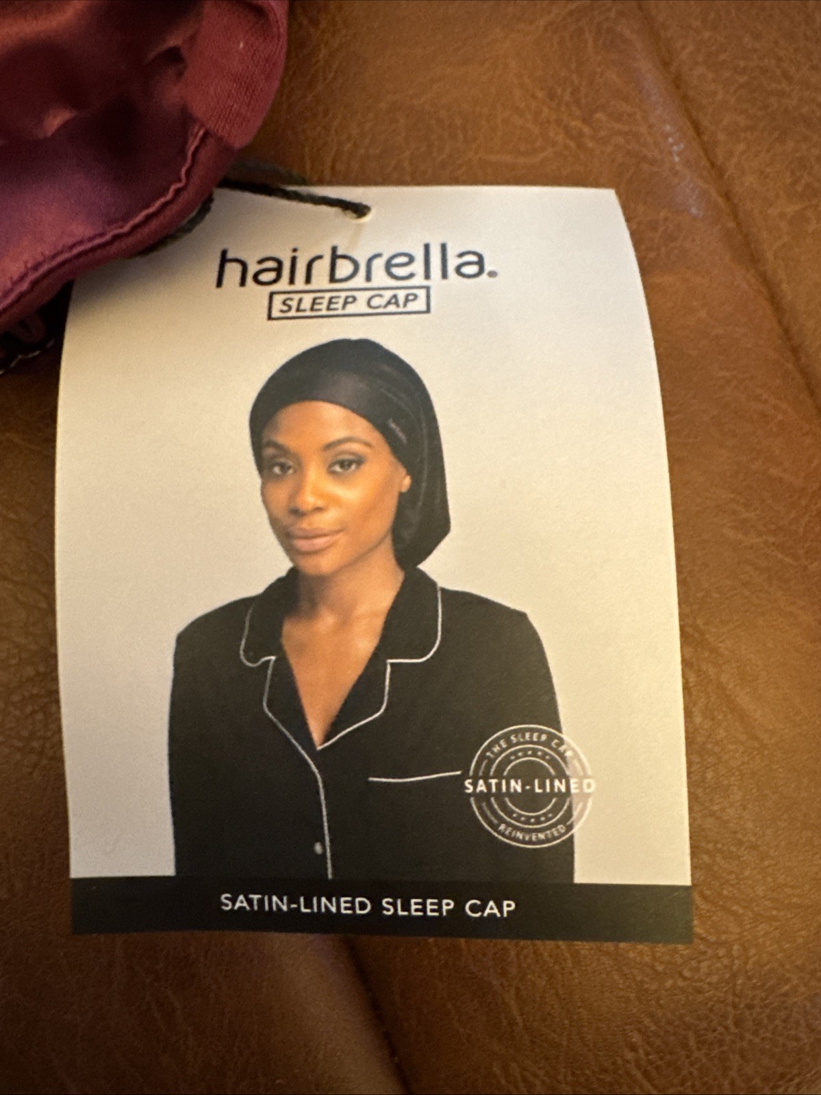 Hairbrella 100% SatIn Poly Women’s Sleep Cap OR A Shower Cap Full Hair Coverage