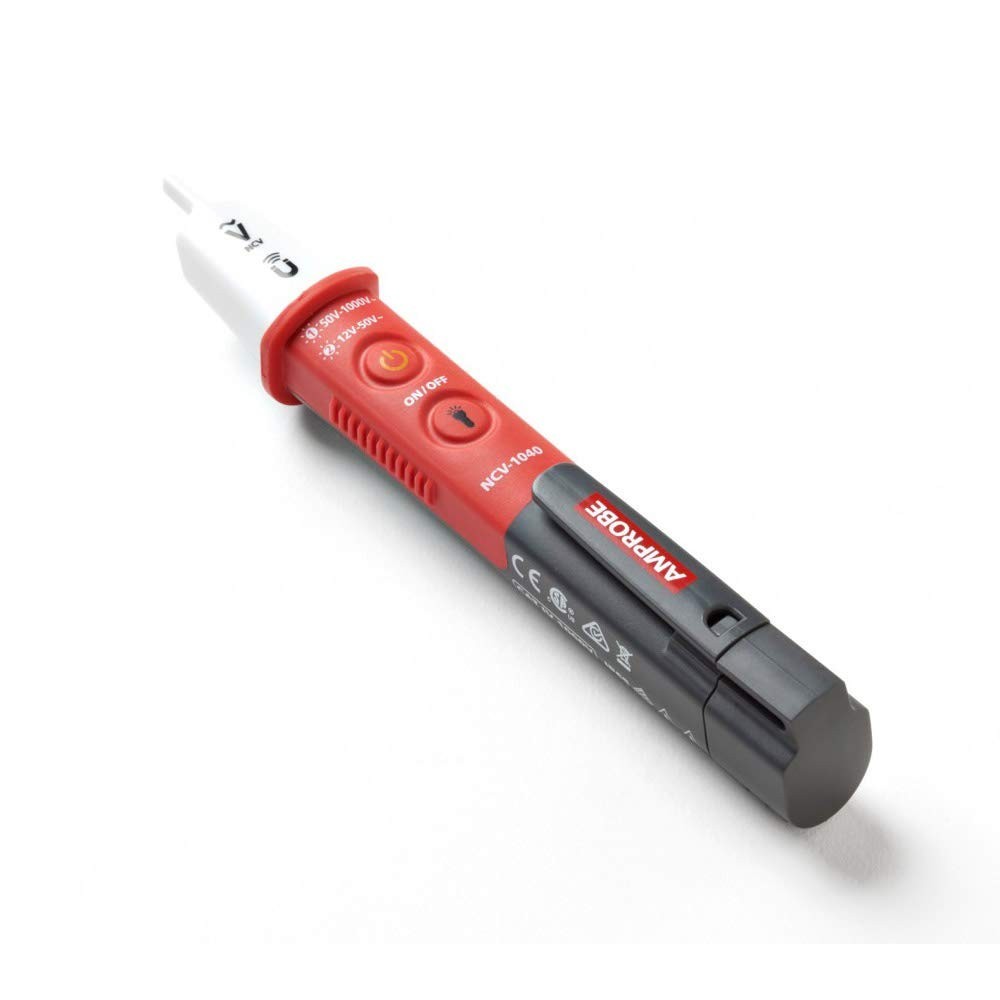 Professional Non-Contact Voltage Probe with LED Display and Flashlight Function