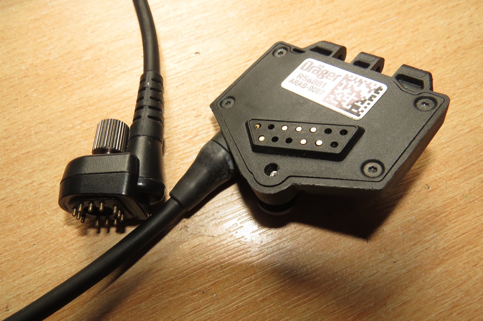 Drager FPS-COM 5000 7000 Cable/Connector - R56881