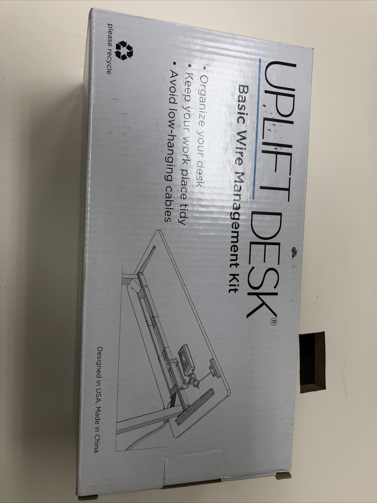 Basic Wire Management Kit by UPLIFT Desk