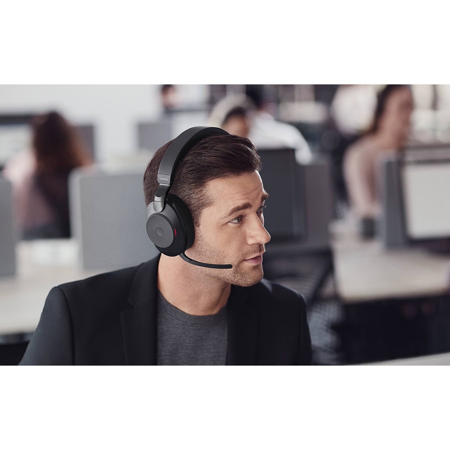 Jabra Evolve2 85 Wireless Bluetooth Stereo Headset Black