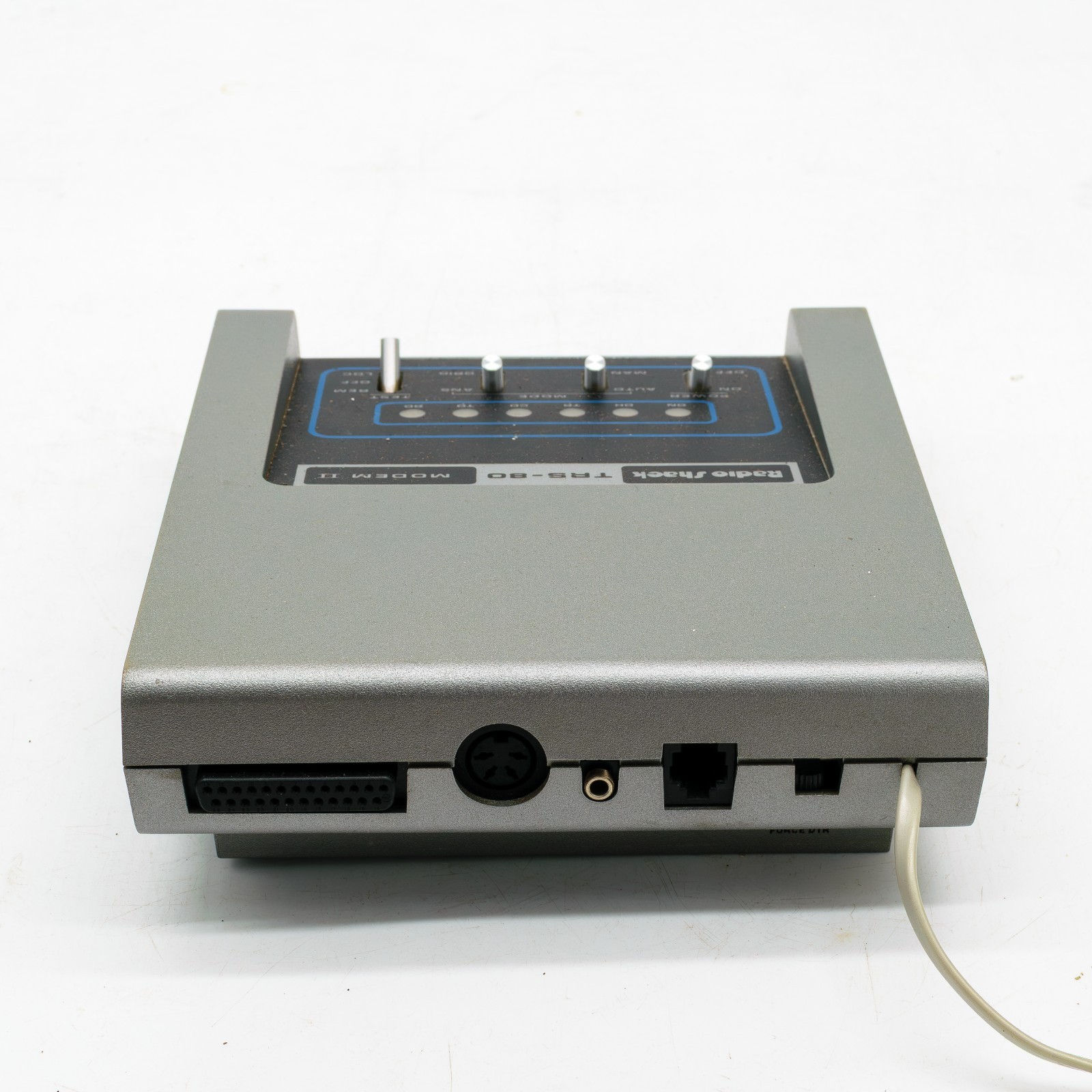 RadioShack TRS-80 Modem II with Original Serial Interface Cable, Owners Manual &