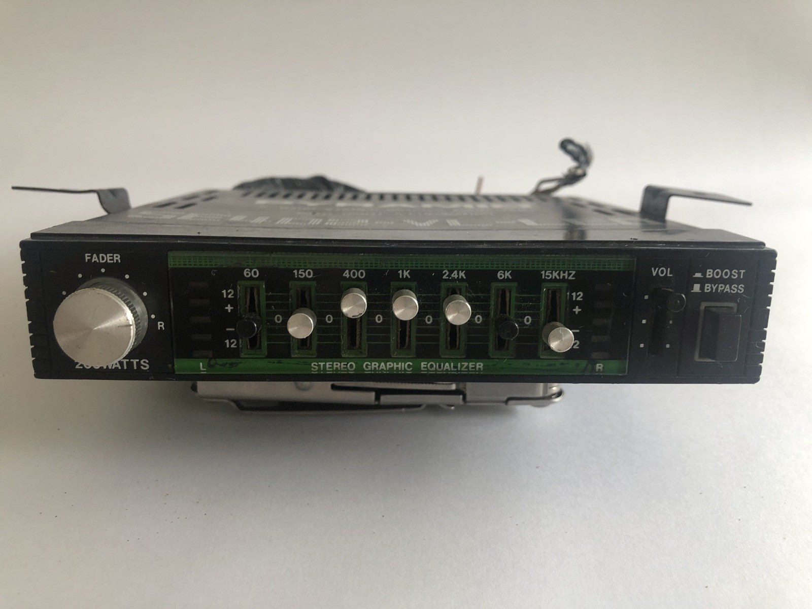 Vintage Pyramid SE402-VL-LED Graphic Equalizer 7 Band Stereo Equalizer Untested