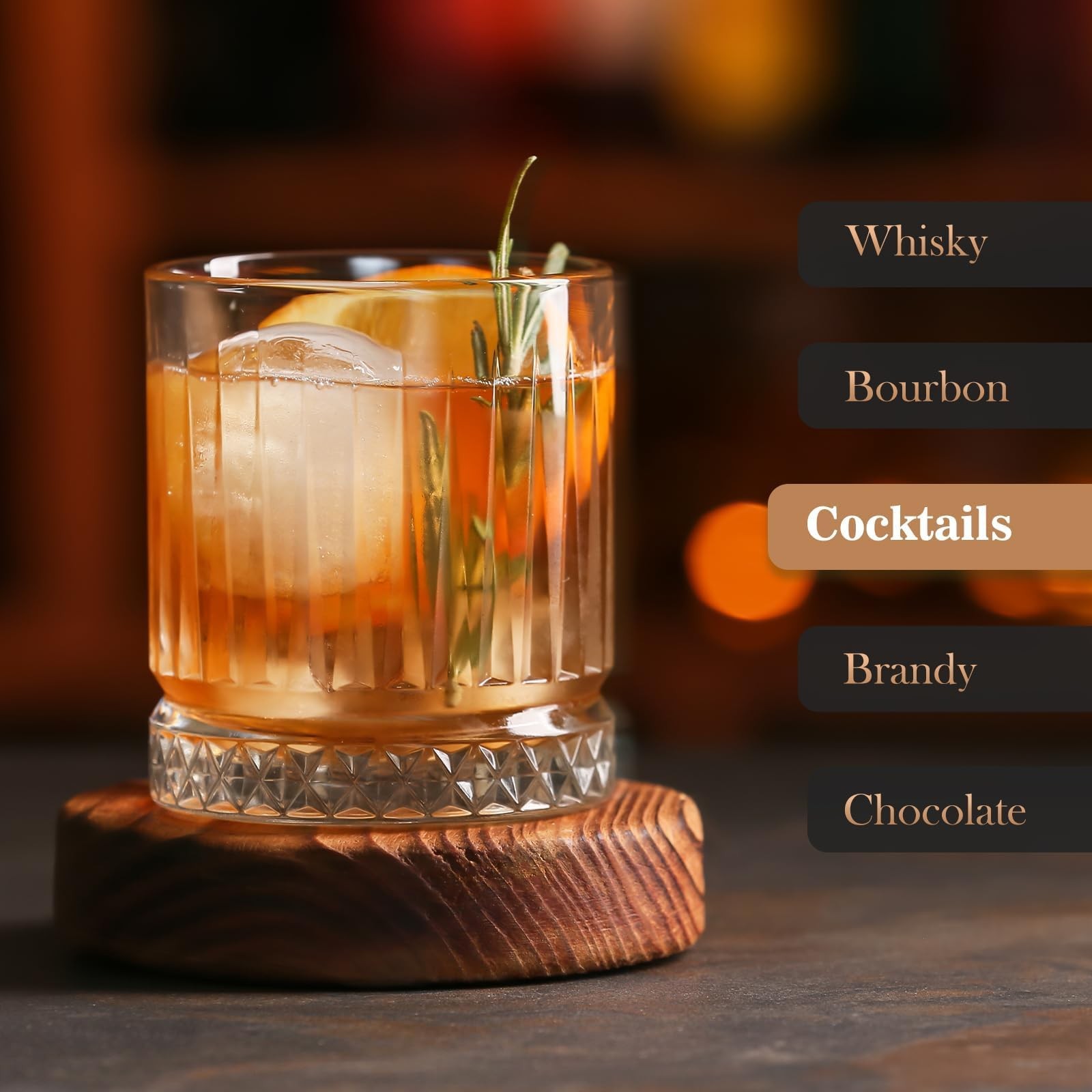 2 Pack Black Whiskey Ice Cube Molds Round Sphere 2.2 Inch