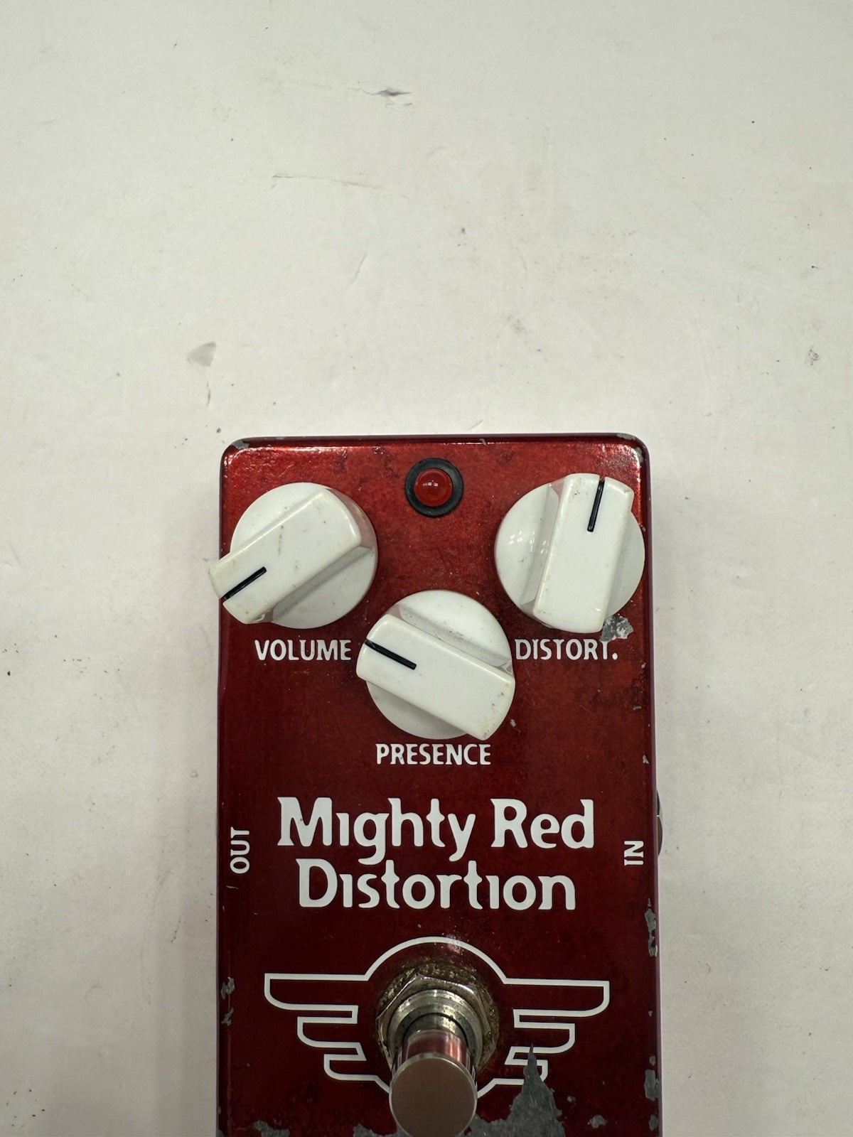 Mad Professor Mighty Red Distortion Overdrive Guitar Effect Pedal