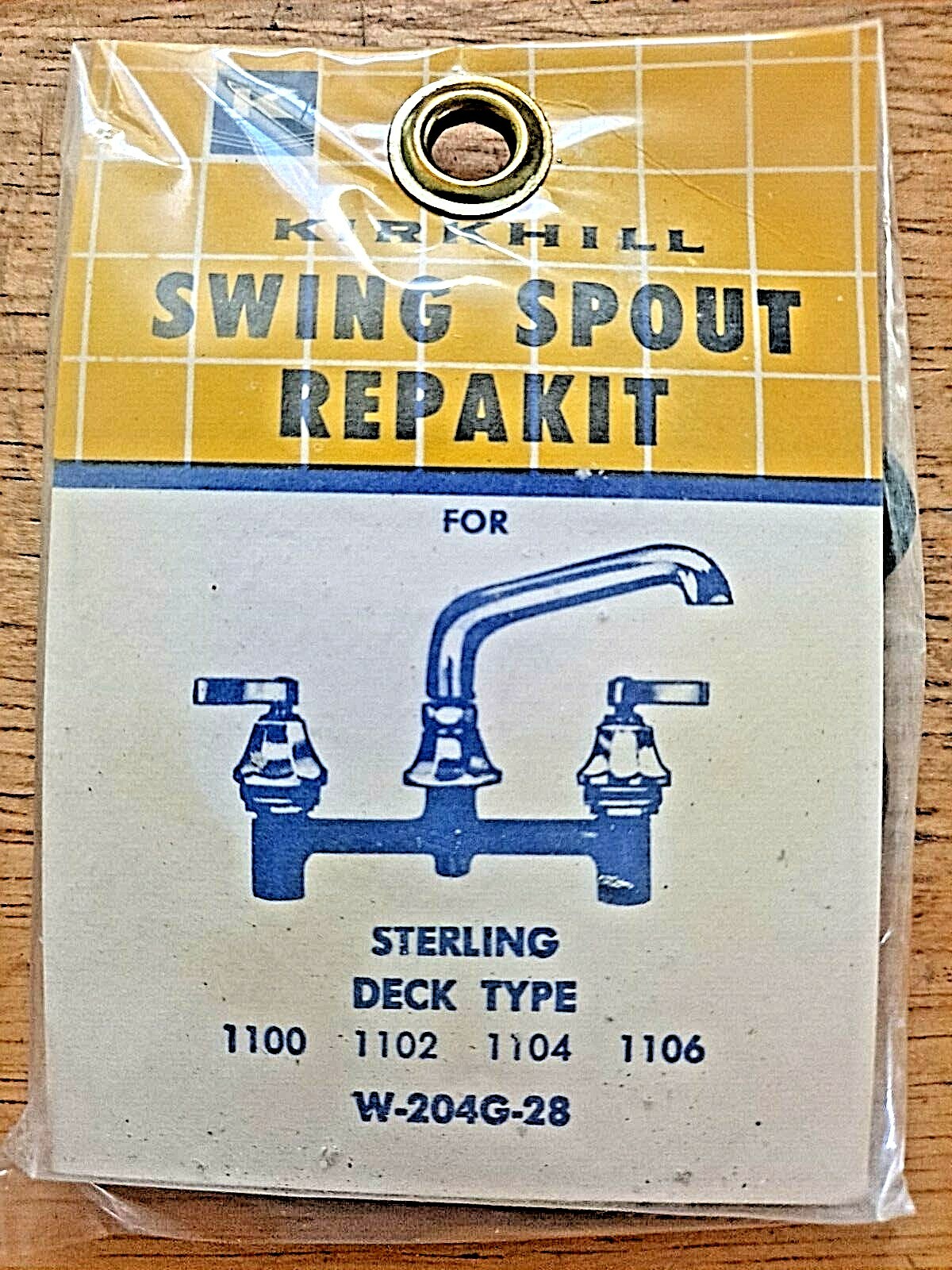 Kirkhill Swing Spout W-204G-28 Repair Kit Sterling Deck Type 1100 1102 1104 1106