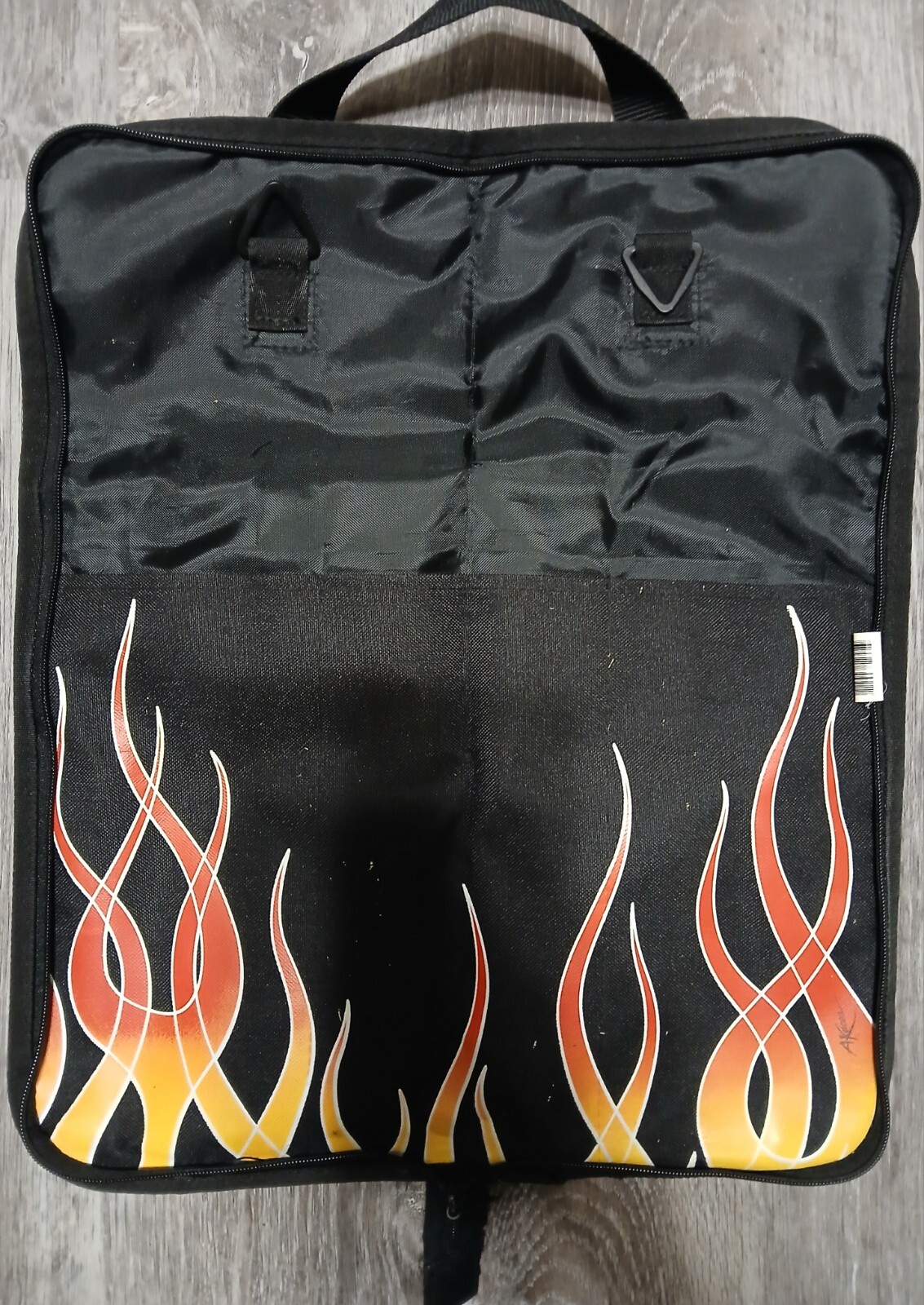 Grafix GXSCFL001 Xpress Series Drumstick Bag Hot Rod Flame