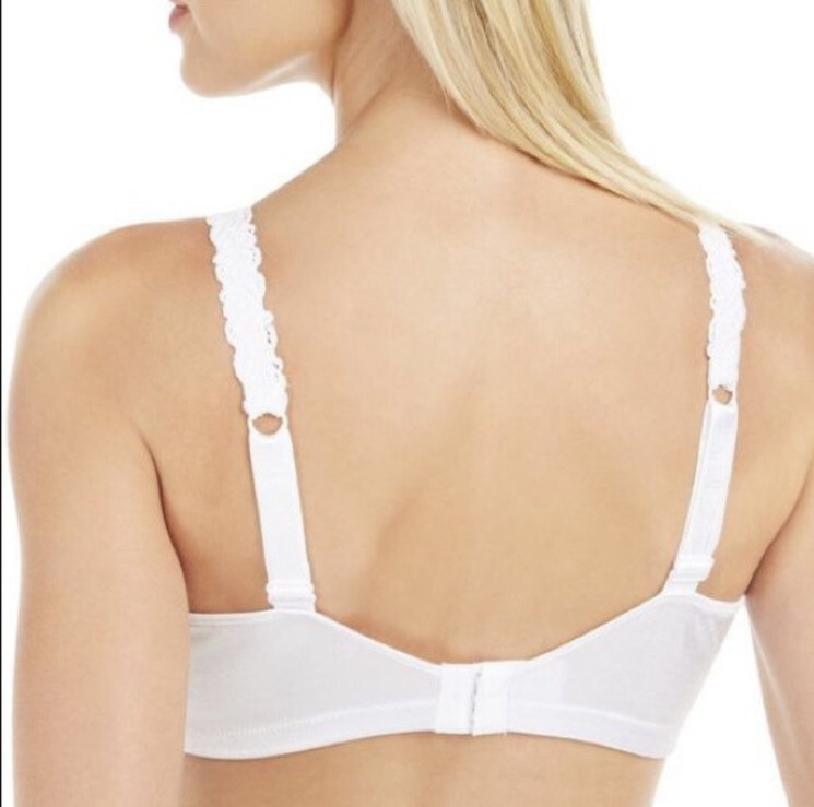 Bali Smoothing Bra Lightly Lined Back Smoothing Underwire Unlined 36DD