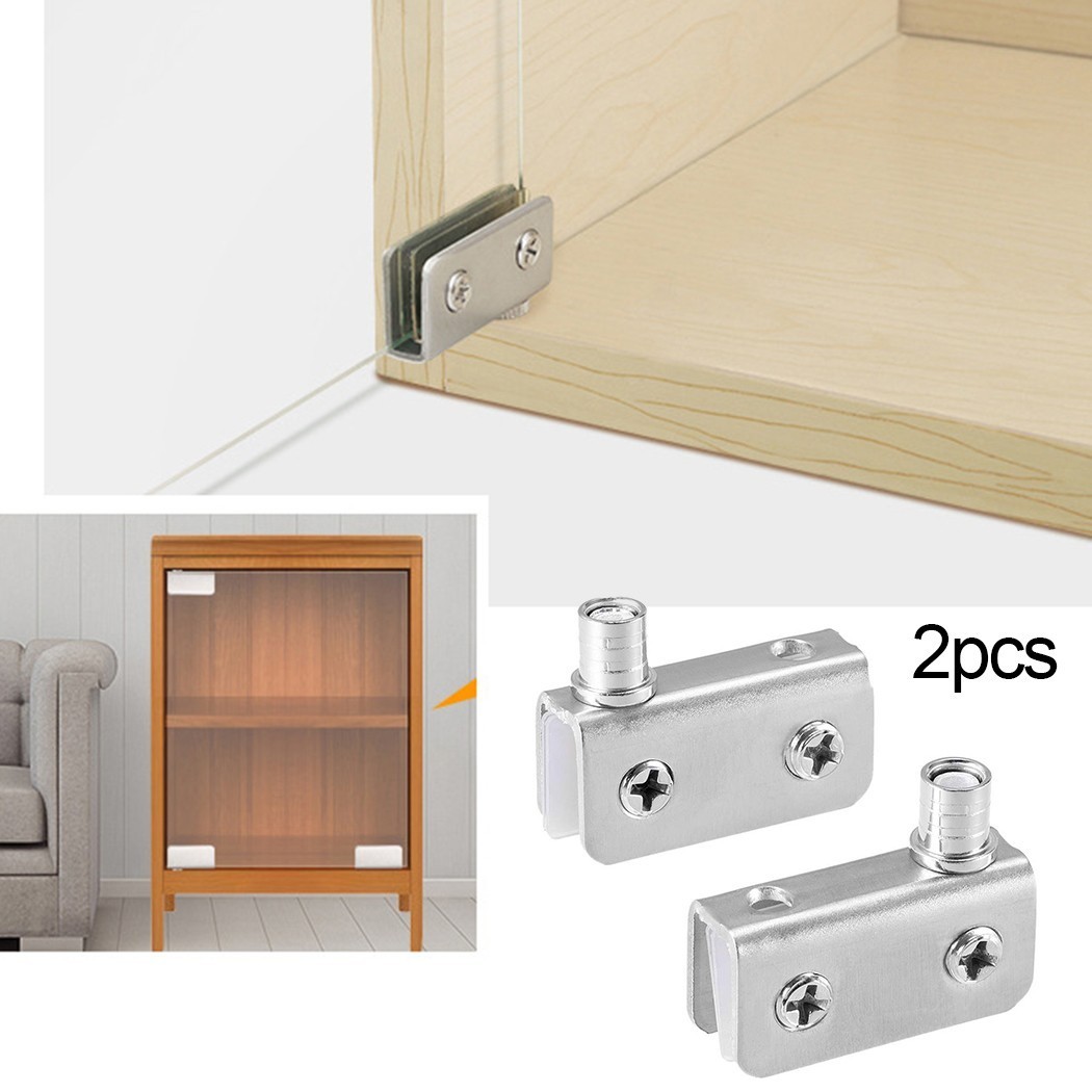 Useful Brand New Door Hinges Pack Pivot Cupboard Glass Metal Accessory