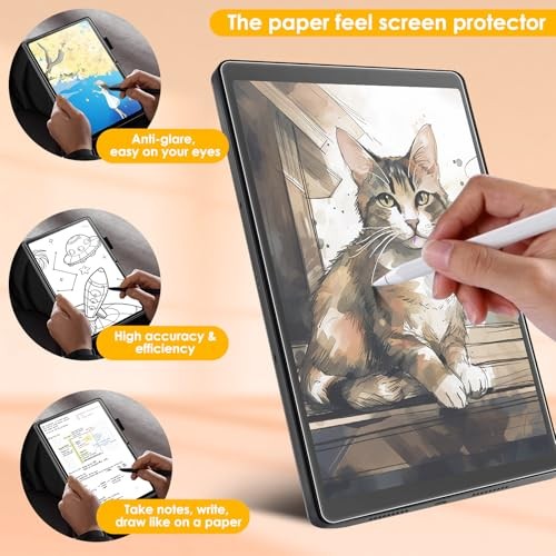 2 Pack Screen Protector Compatible With Lenovo Idea Tab Pro 12.7" 2025,1 Paper