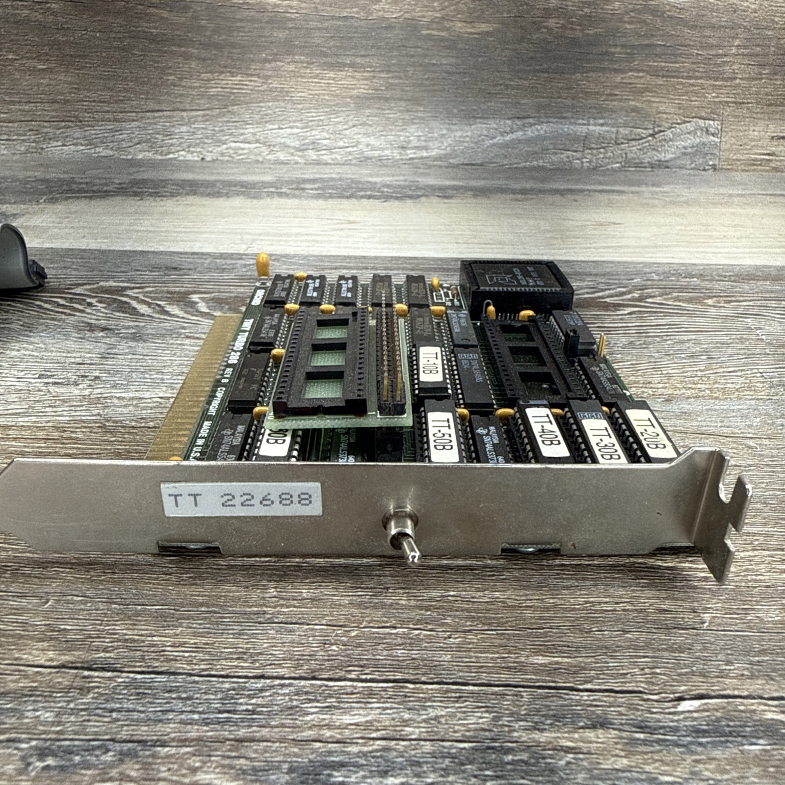 Retro Vintage Orchid Tiny Turbo 286 Accelerator For IBM PCs REV B - Untested