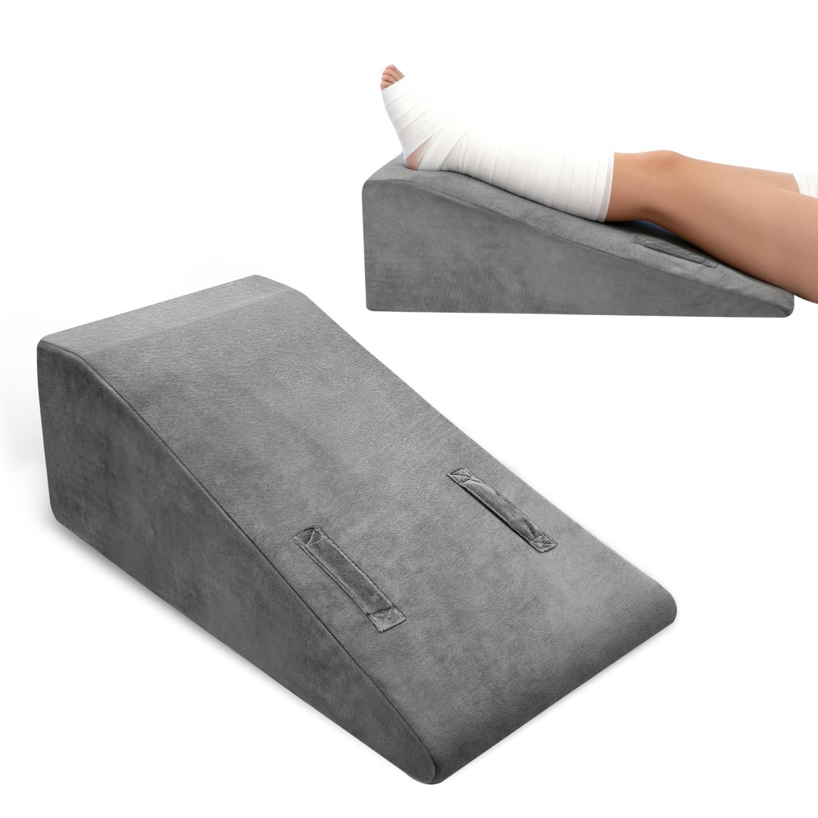 Leg Elevation Pillow, Trapezoidal Foot Elevation Pillow for Elevation for Swe...