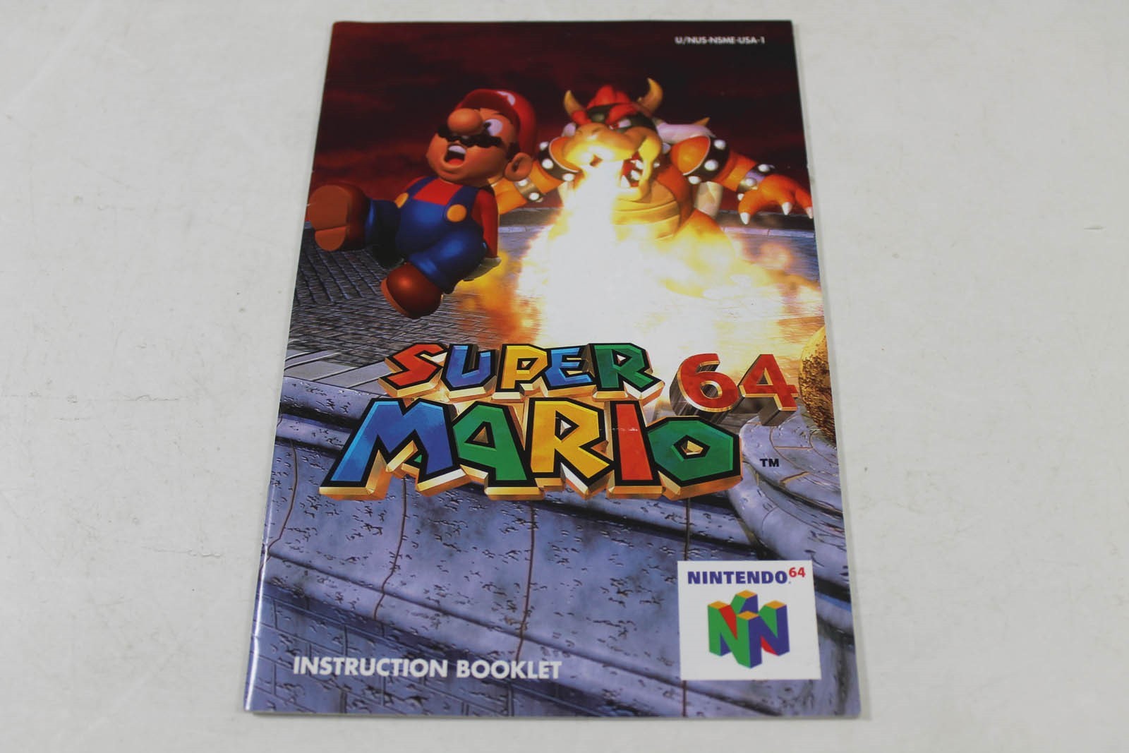 Super Mario 64 - Original Nintendo 64 Manual