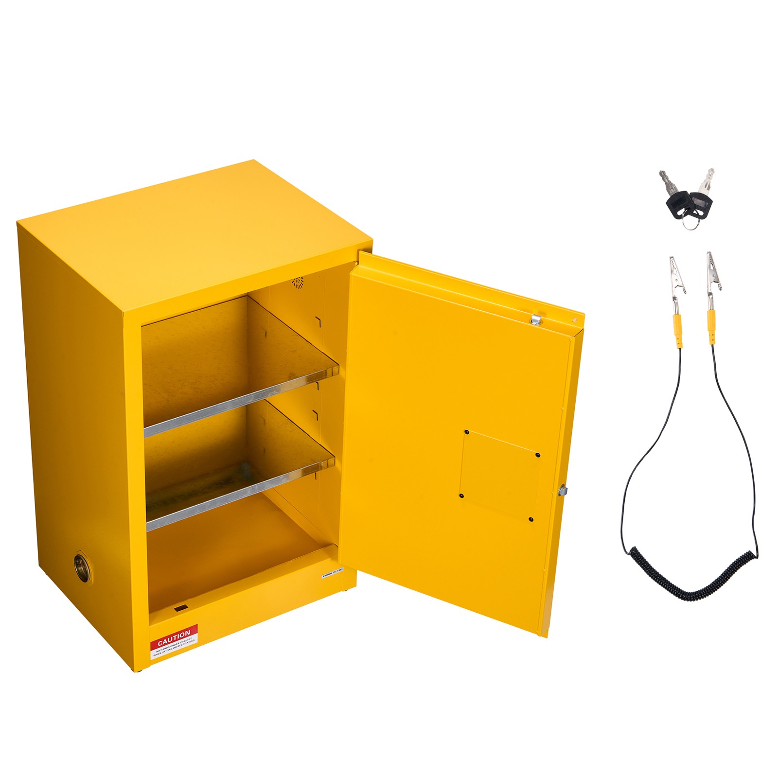 Uimoso 13 Gallon Safety Cabinet with Adjustable Shelf for Hazardous Liquids