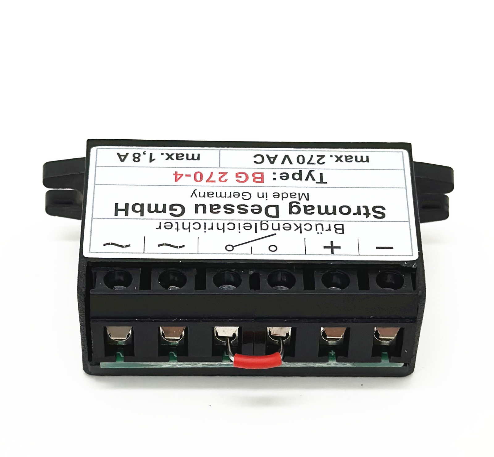 Stromag Dessau GmbH Type: BG 270-4 max.270VAC 1,8A Full-Wave rectifier module
