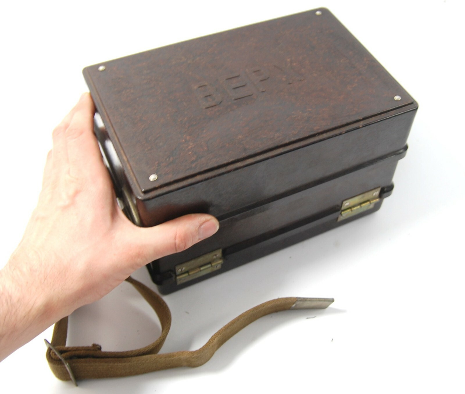 Rare Ex-Army Bakelite Blasting Machine Military Detonator Dynamo Miners Soviet