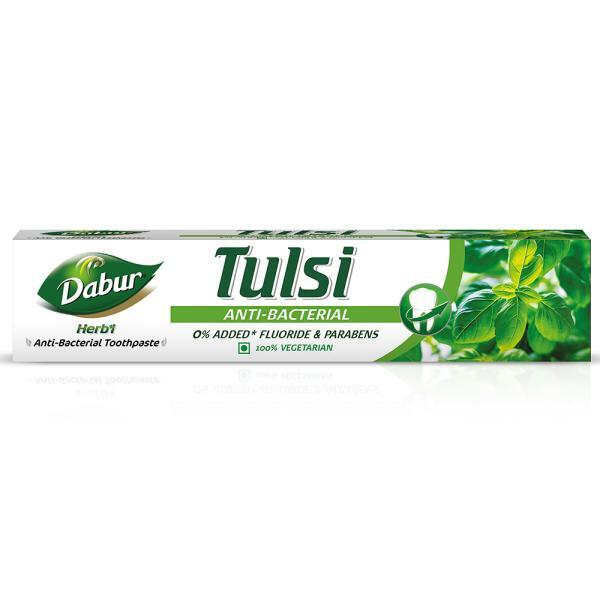 Dabur Herbal TULSI Holy Basil Toothpaste 200 gm FREE SHIP