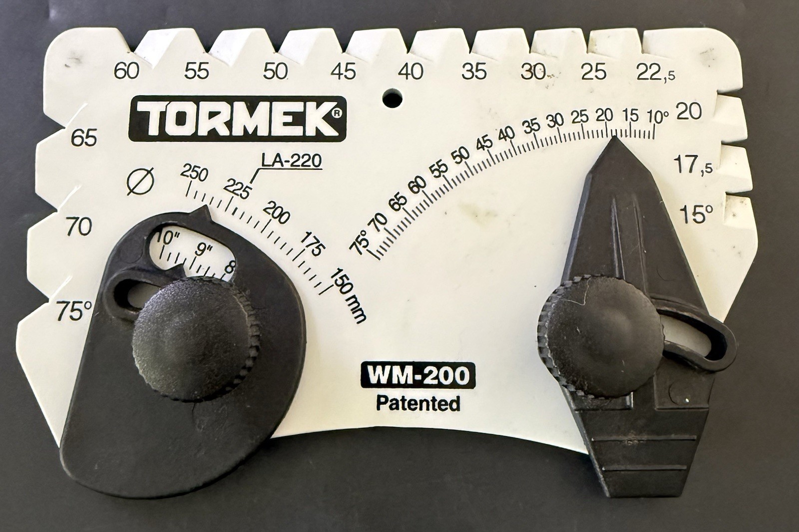 Angle Setter For Sharpening System Wm200 Angle Master. Sets The Angle Va8