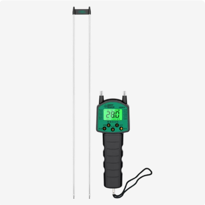 AR991/991A Grain Moisture Meter: Rapid Tester for Rice, Wheat Straw, and Wheat