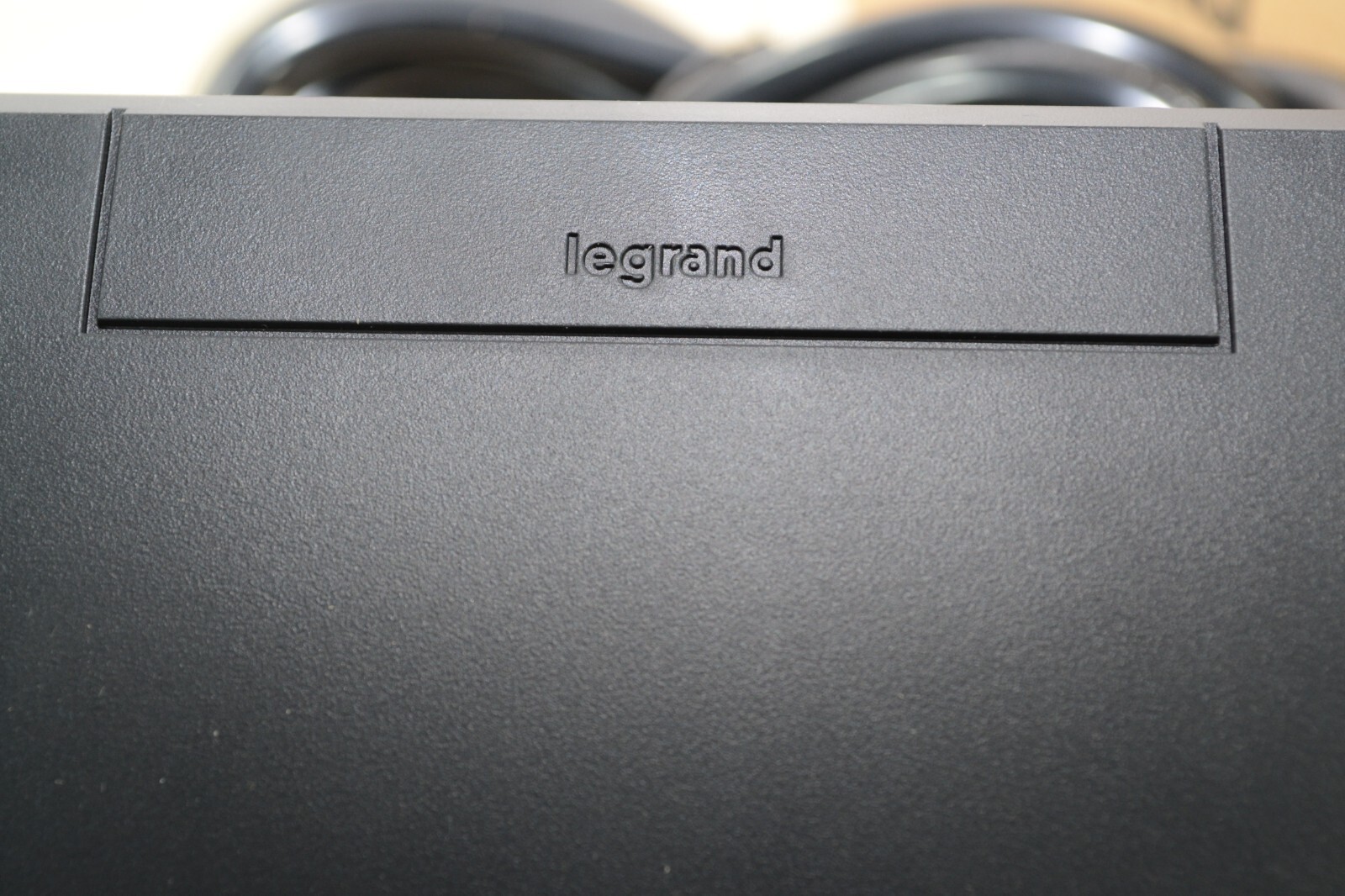Legrand Wiremold Desktop Power Center - Black, WSC320-S