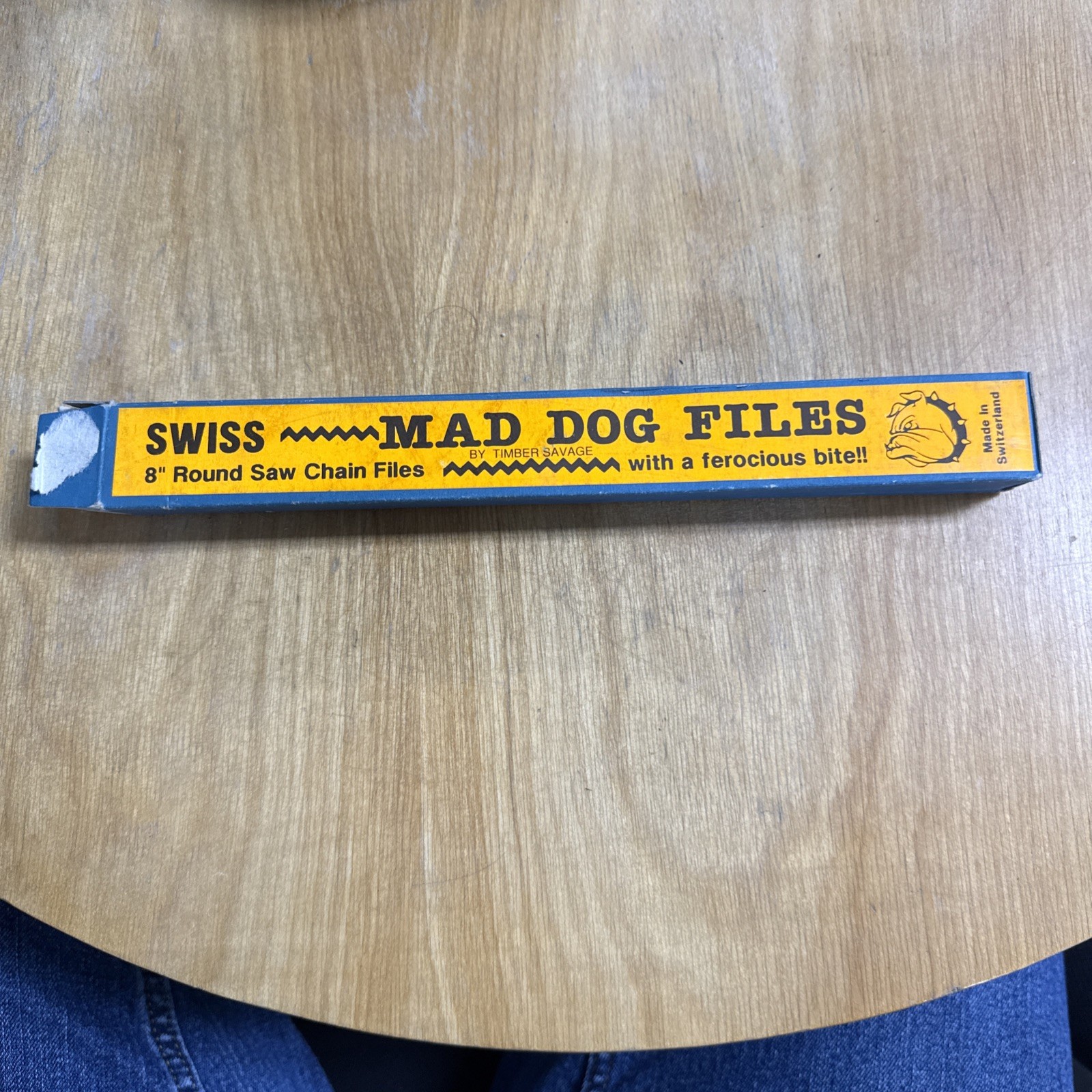 Swiss Mad Dog Files 8” Round Saw Chain Files 13/64"(5.2mm) Pack Of 3         XX2