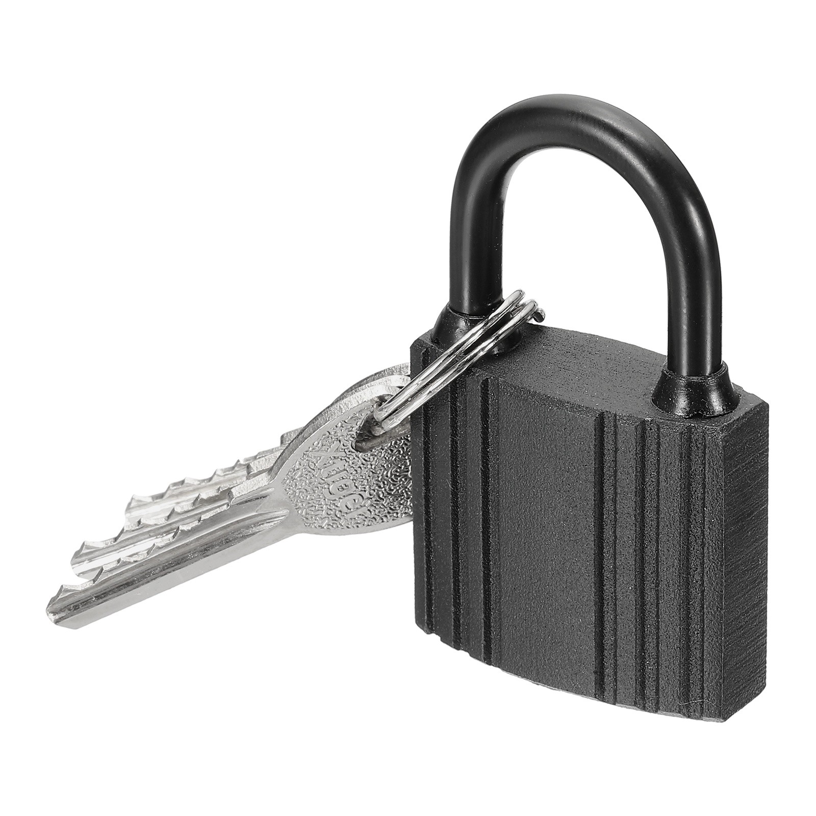 1 Pcs Waterproof Padlocks, 38mm / 1.5 Inch Alloy Steel Short Beam Locks, Black