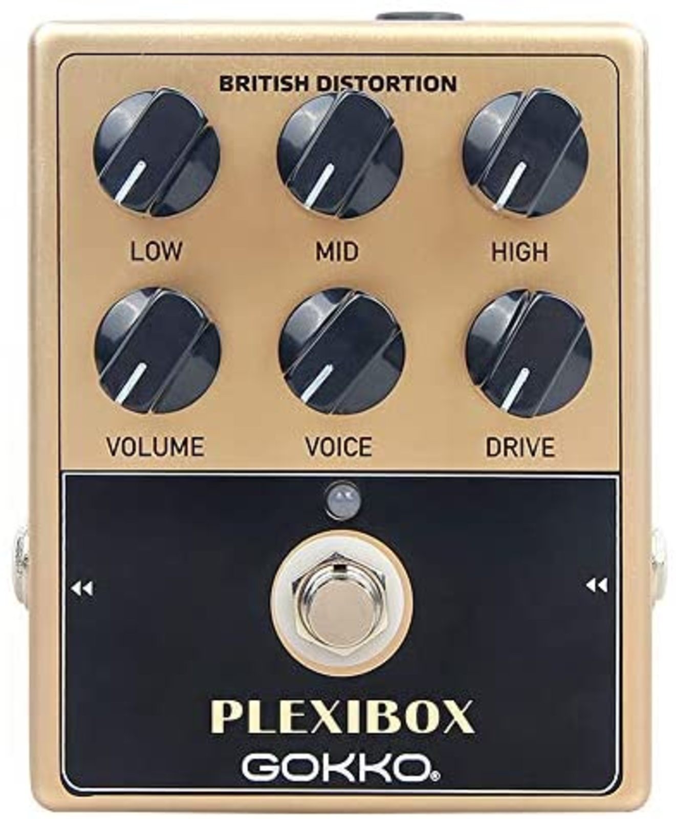 GOKKO AUDIO Amp Simulator Pedal Effector British Rock Sound PLEXIBOX GK-36 F/S