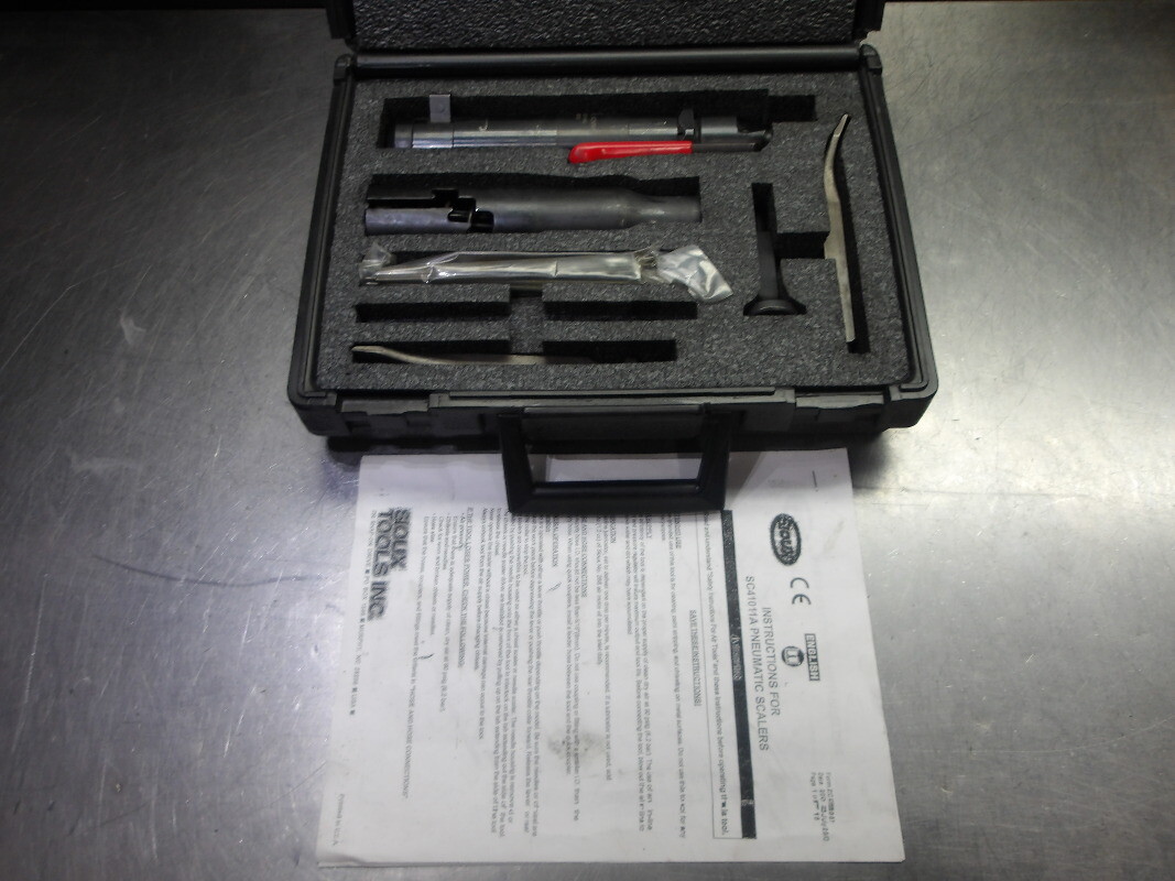 Sioux Tools Square Shank Pneumatic Scaler Kit SC41011AL-K (LOC2408B)
