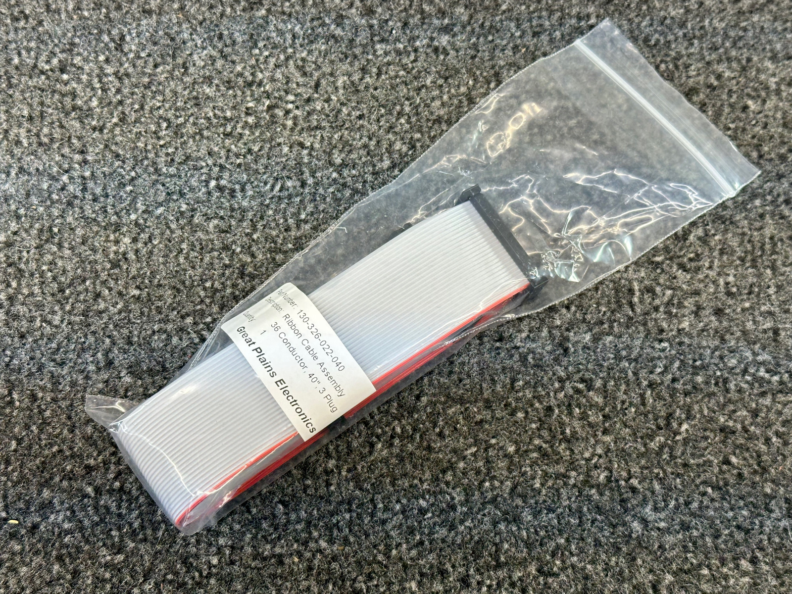 Williams Pinball Machine Display Board Ribbon Cable 26 Pin 40 In 3 Connector NEW