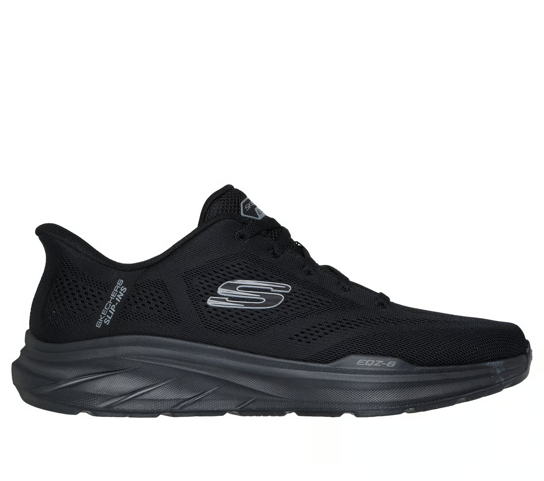 Skechers Shoes Men Black Slip Ins Wide Sport Comfort Casual Memory Foam 233102