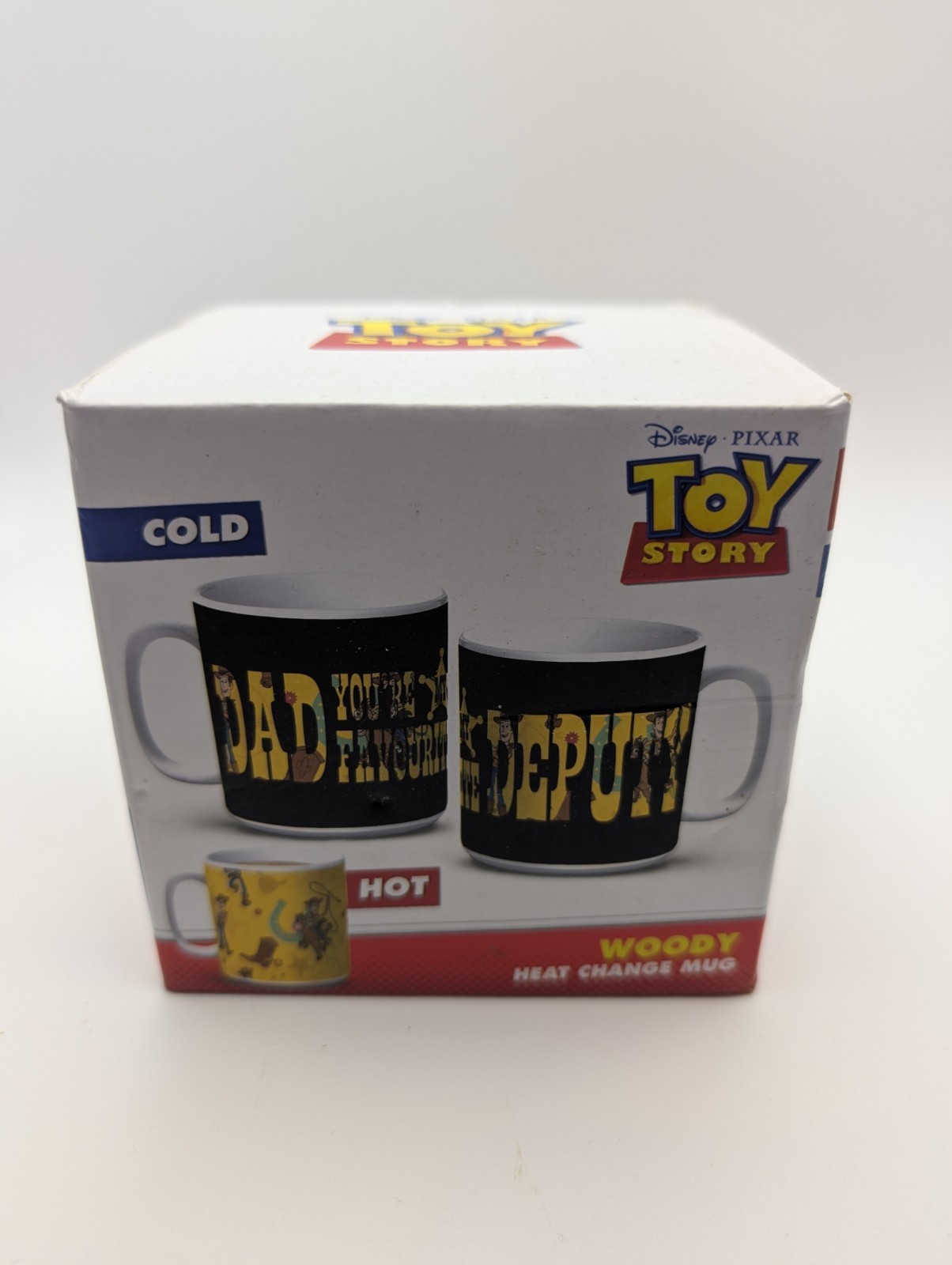 Disney Pixar Toy Story Heat Changing Mug featuring Sheriff Woody - New In Box