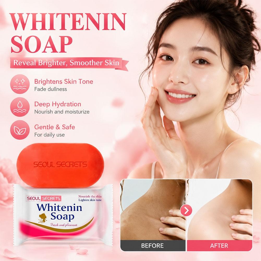 Seoul Secret Soap Lighten SkinTone Fresh Moisture Arbutin Dry Skin Moisturi HOT