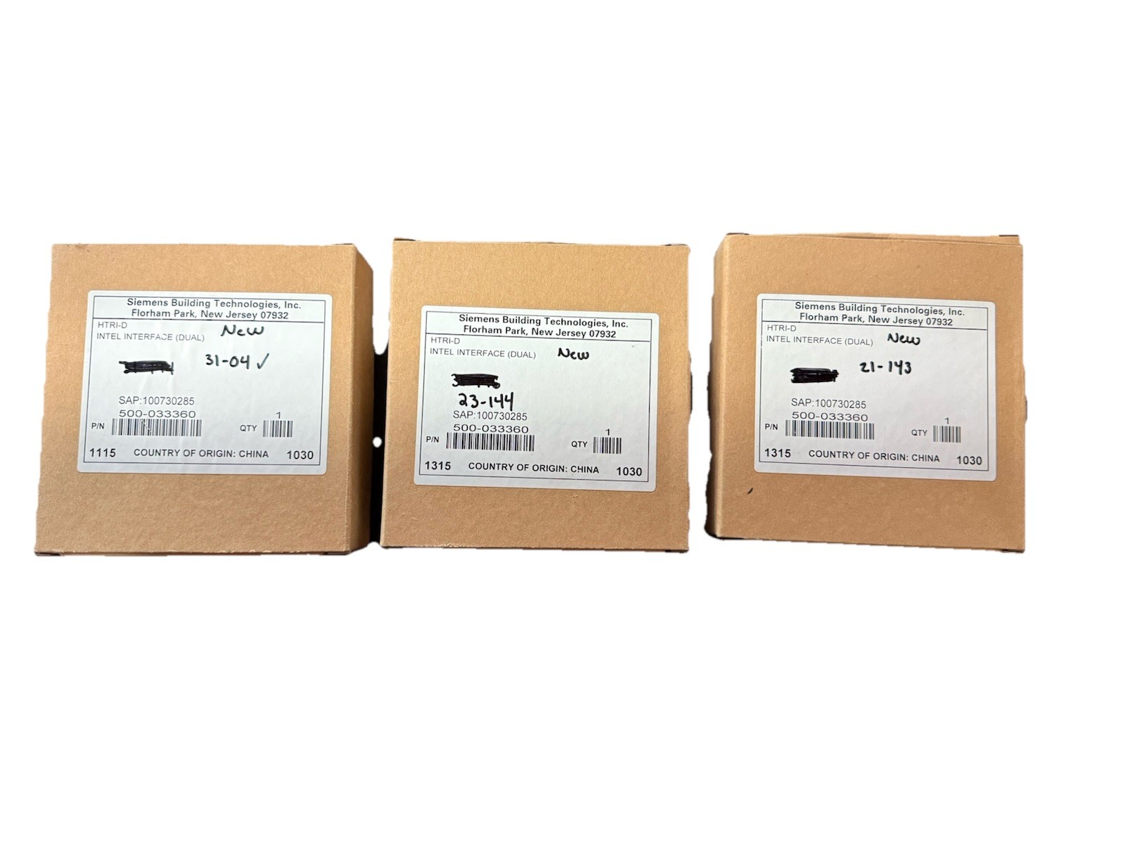 Siemens HTRI-D Dual Input Addressable Interface Module - New In Box