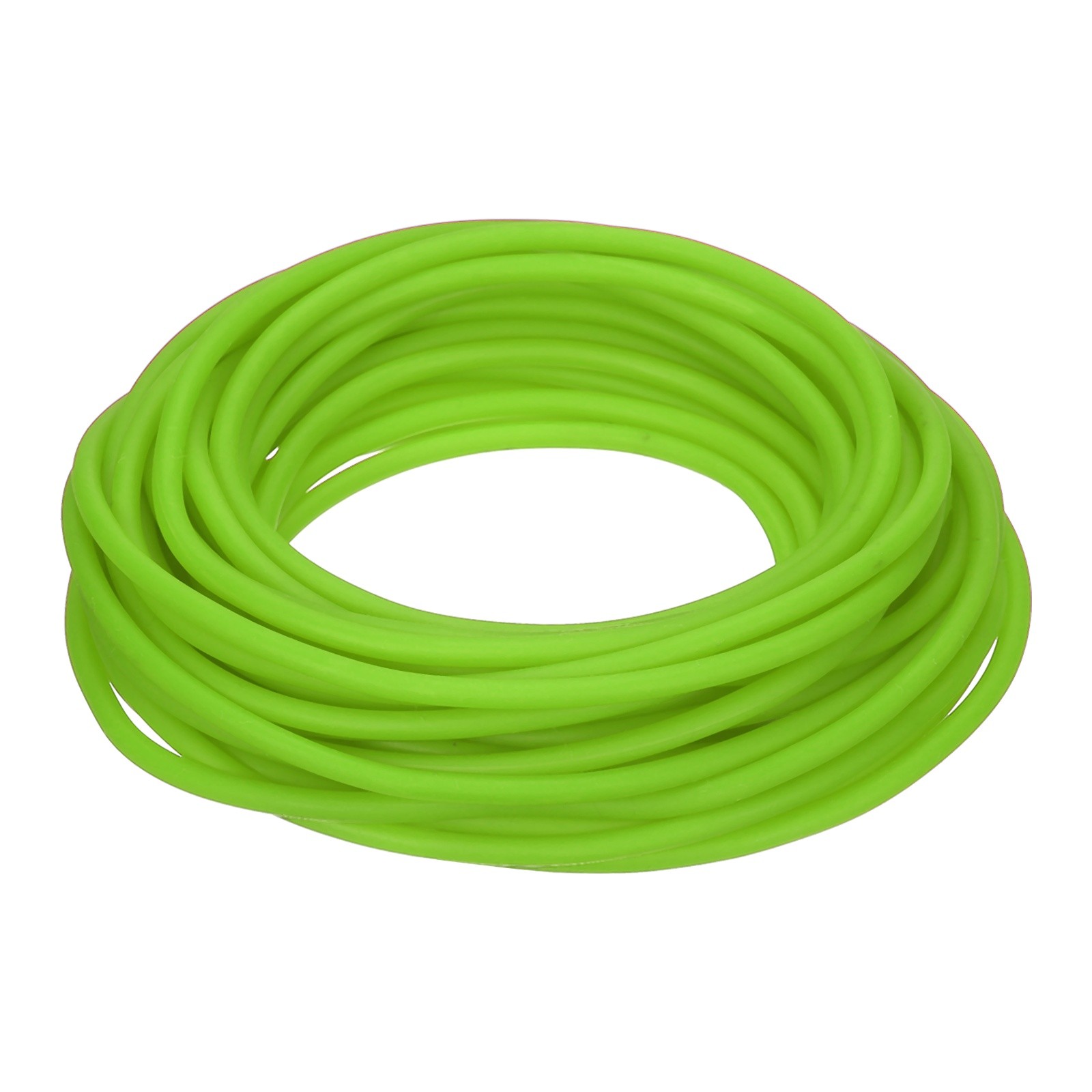Natural Latex Rubber Band, 32.8FT Slingshots Band 0.16"x0.08"(ODxID) (Green)