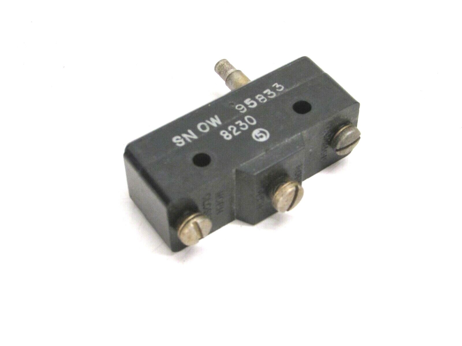 NOS! SLECTA MICROSWITCH, SMALL OVER TRAVEL PLUNGER, BZ-2RS-A2-BG