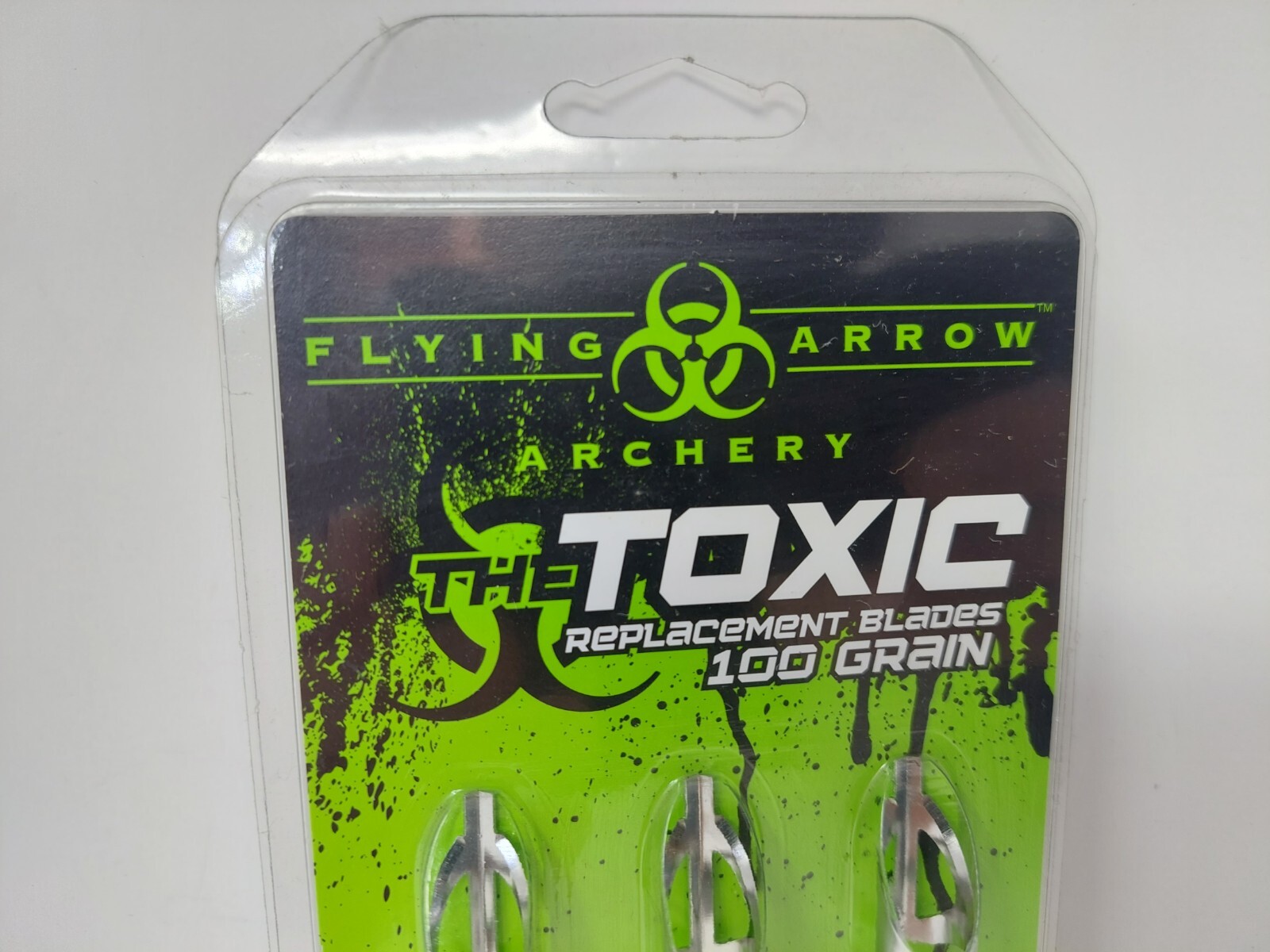 Flying Arrow Archery The Toxic Replacement Broadhead Blades 100gr: 7/8" Diameter