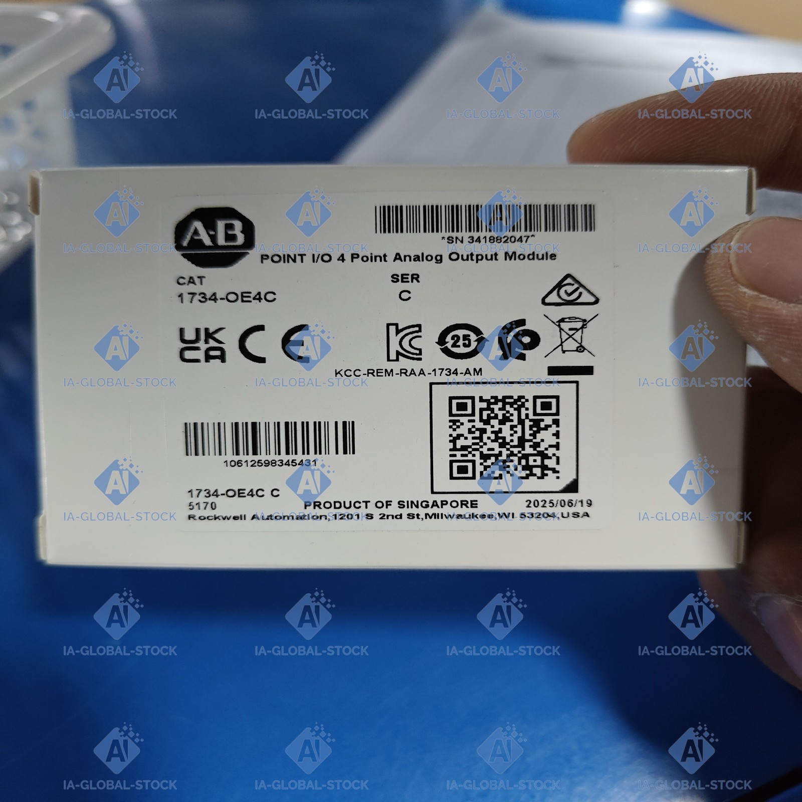 1734-OE4C Point I/O 4-Point Output Module New Sealed AB 1734OE4C