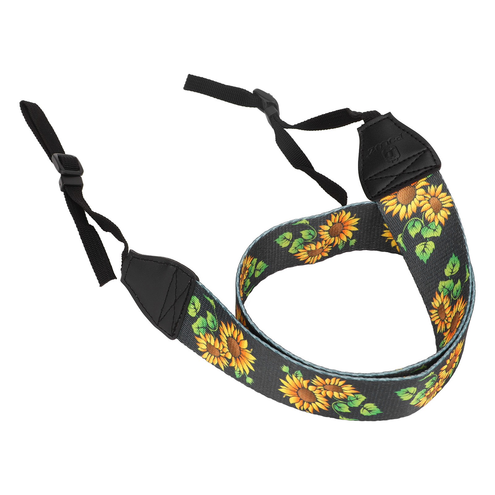 ｀Camera Shoulder Neck Strap Vintage Ethnic Style Sunflower Camera Strap BL