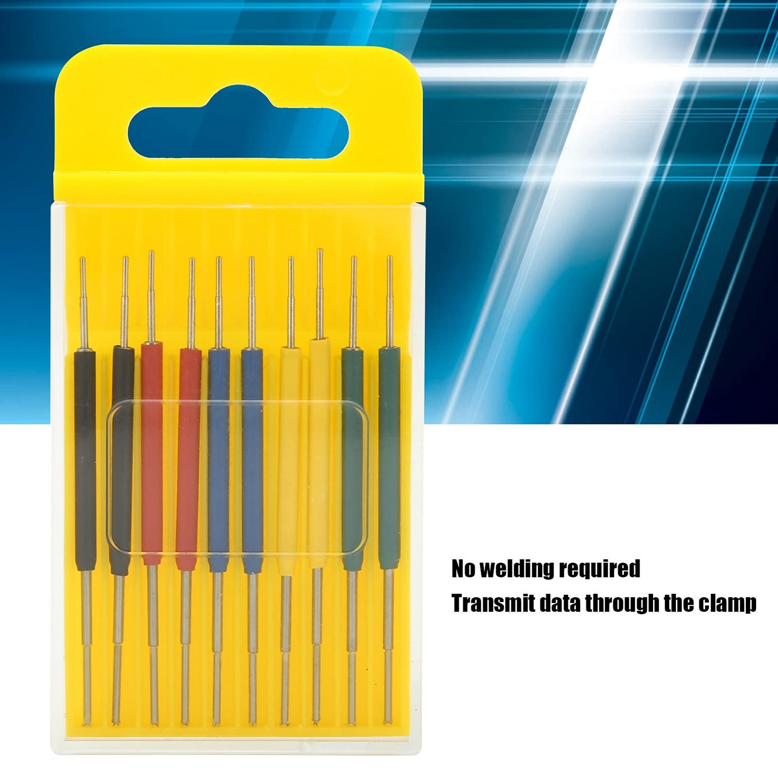 10 PCS SOIC Test Logic Probe IC Tester Microelectronics Analyzer Repair Tool