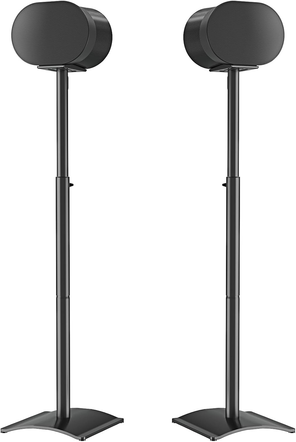 Speaker Stands for Sonos Era 300, Height Adjustable up to 42.4'', Set of 2 Surro