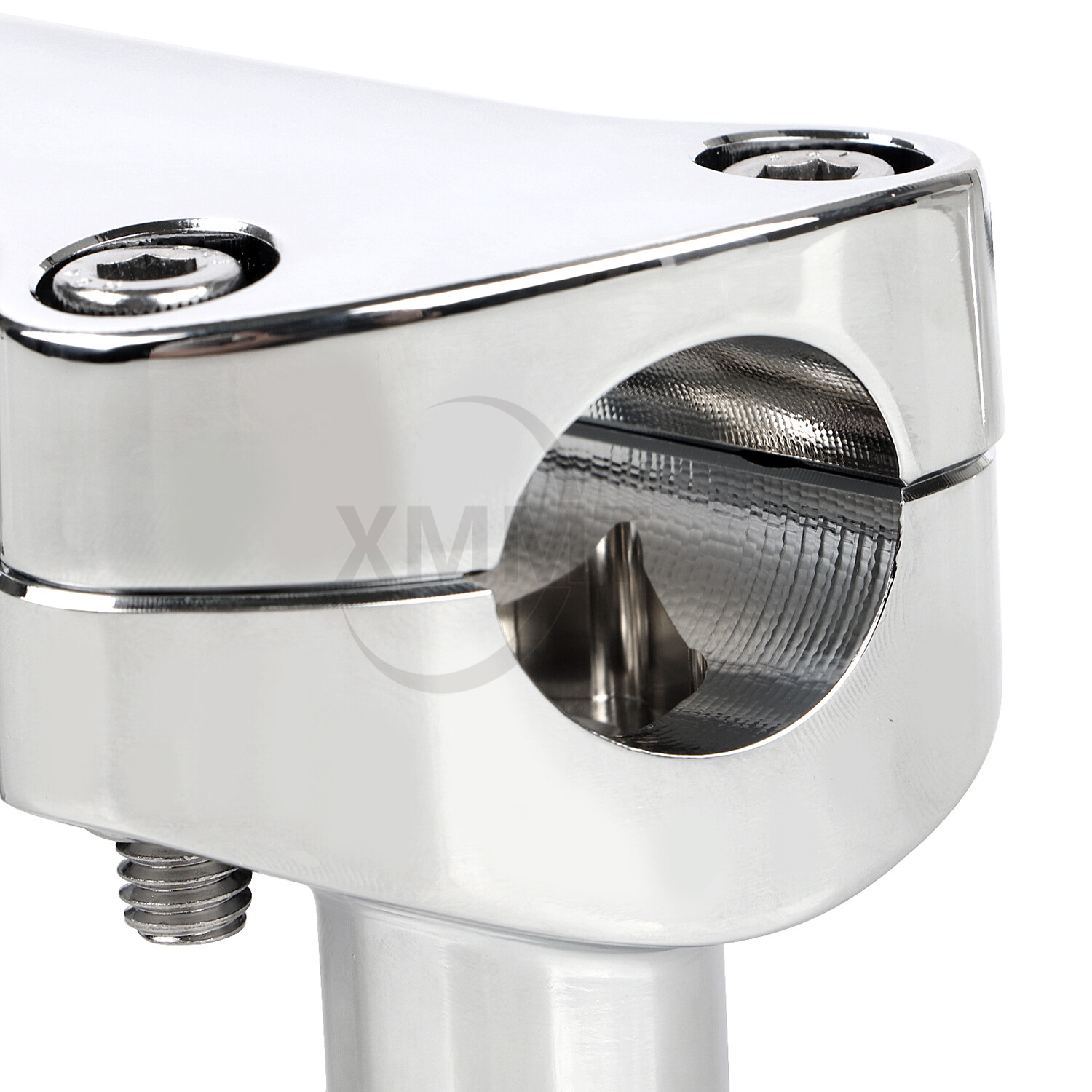 2" Risers 1" Handlebar Clamp For Harley Softail Deluxe FLSTN Dyna Fat Bob FXDF