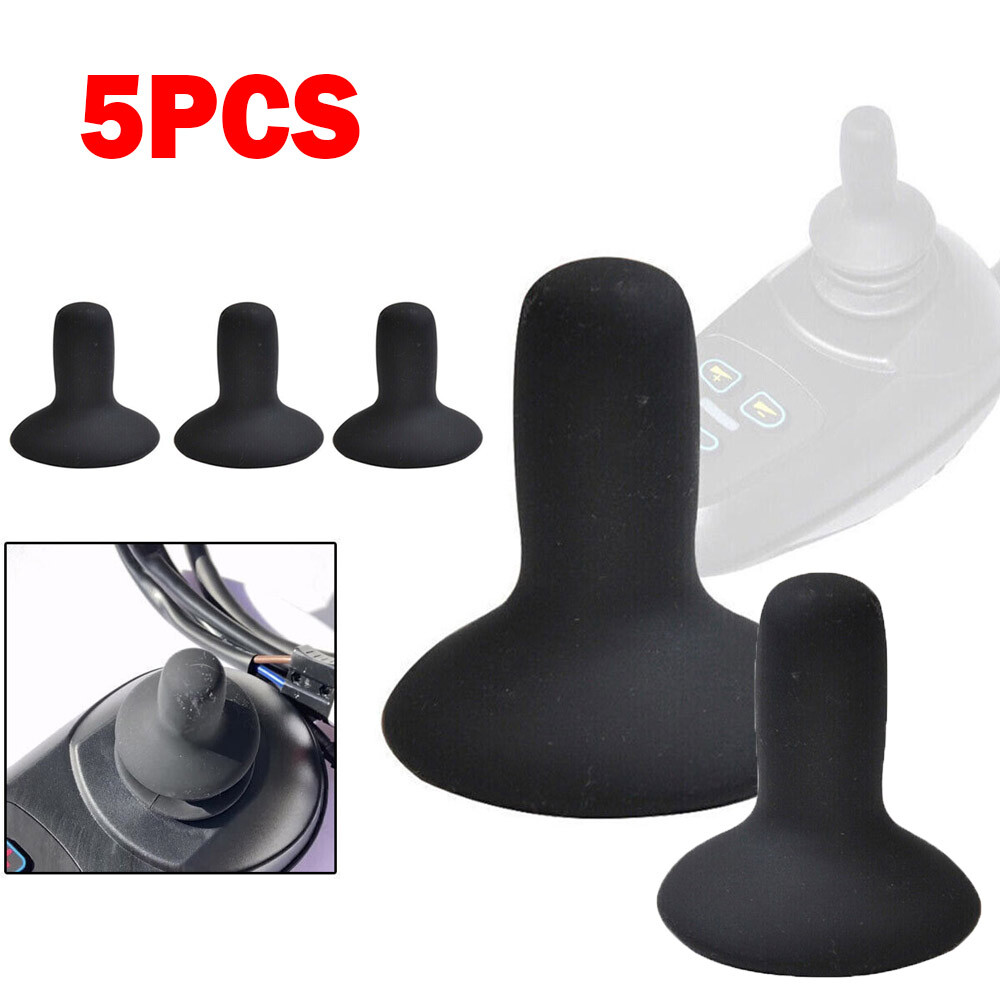 5pcs Rubber Joystick Knob Button For Hoveround Electric Wheelchair Jet NEW