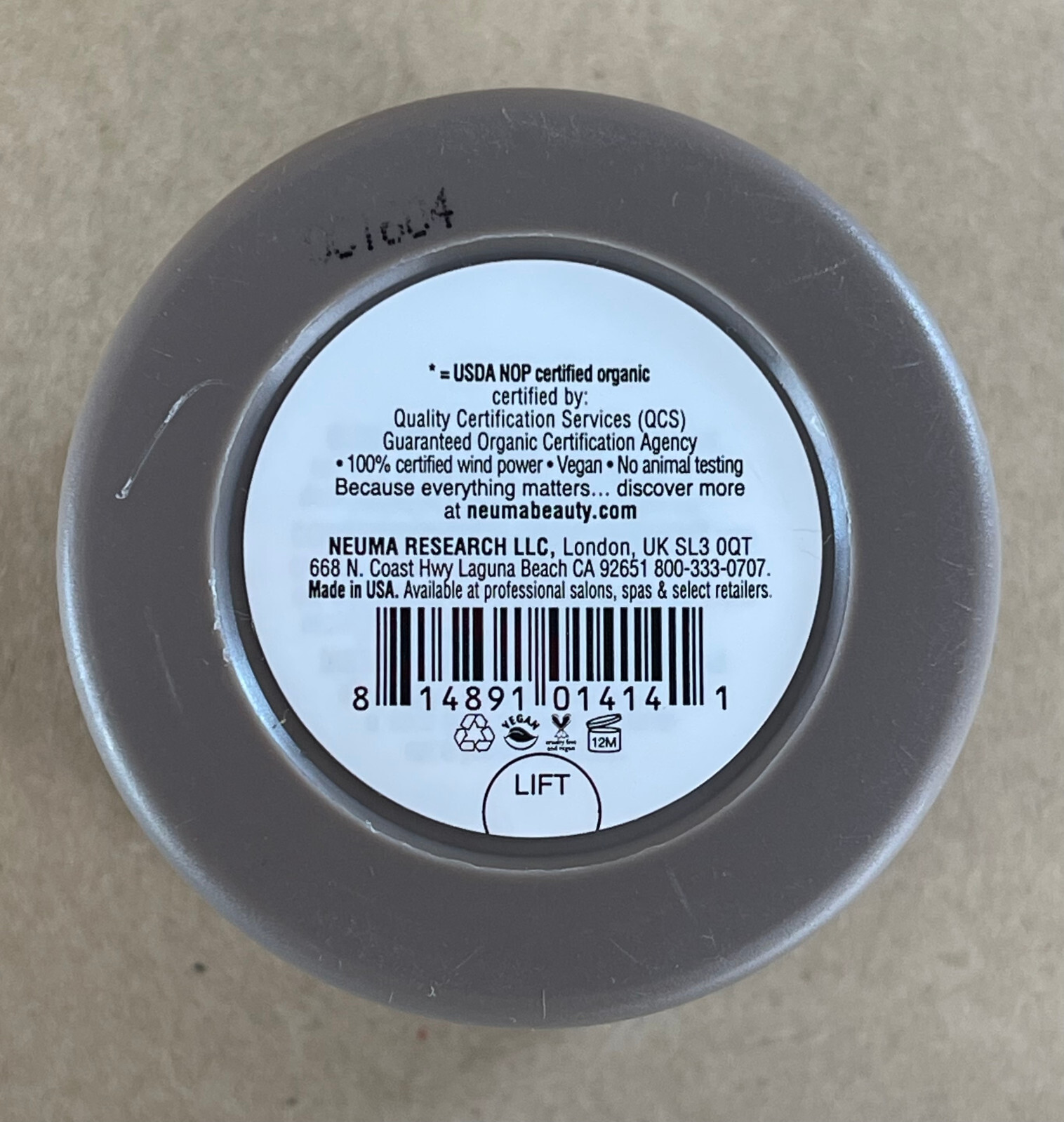 Neuma NeuStyling Pomade Manupulate 1.8 oz